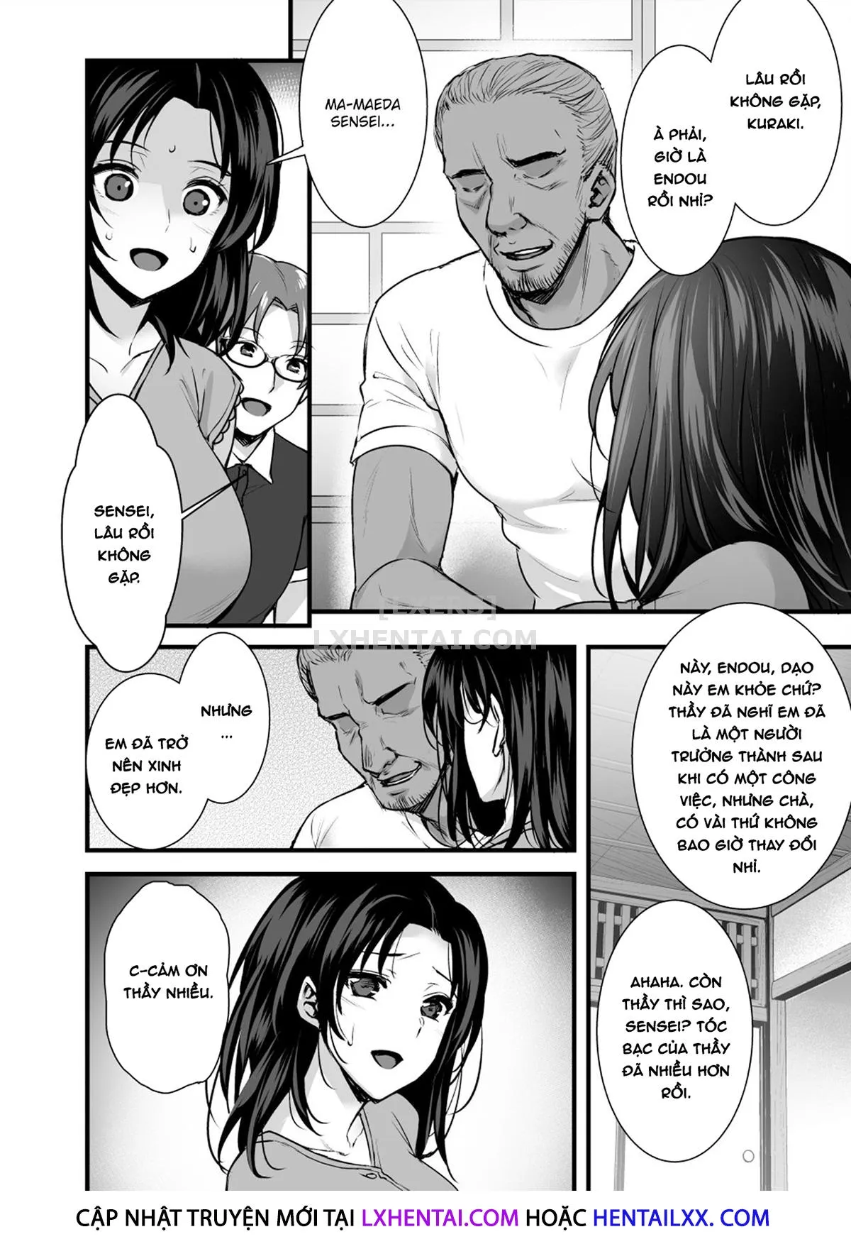 HentaiVN.net - Ảnh 6 - Tsuma no Hajimete no Otoko - Chap 1 - Có che