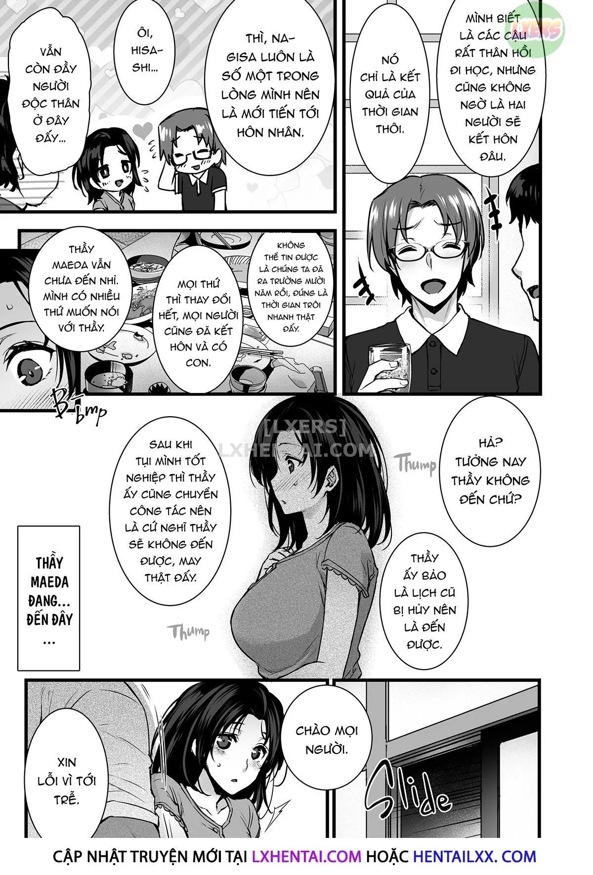 HentaiVN.net - Ảnh 5 - Tsuma no Hajimete no Otoko - Chap 1 - Không che