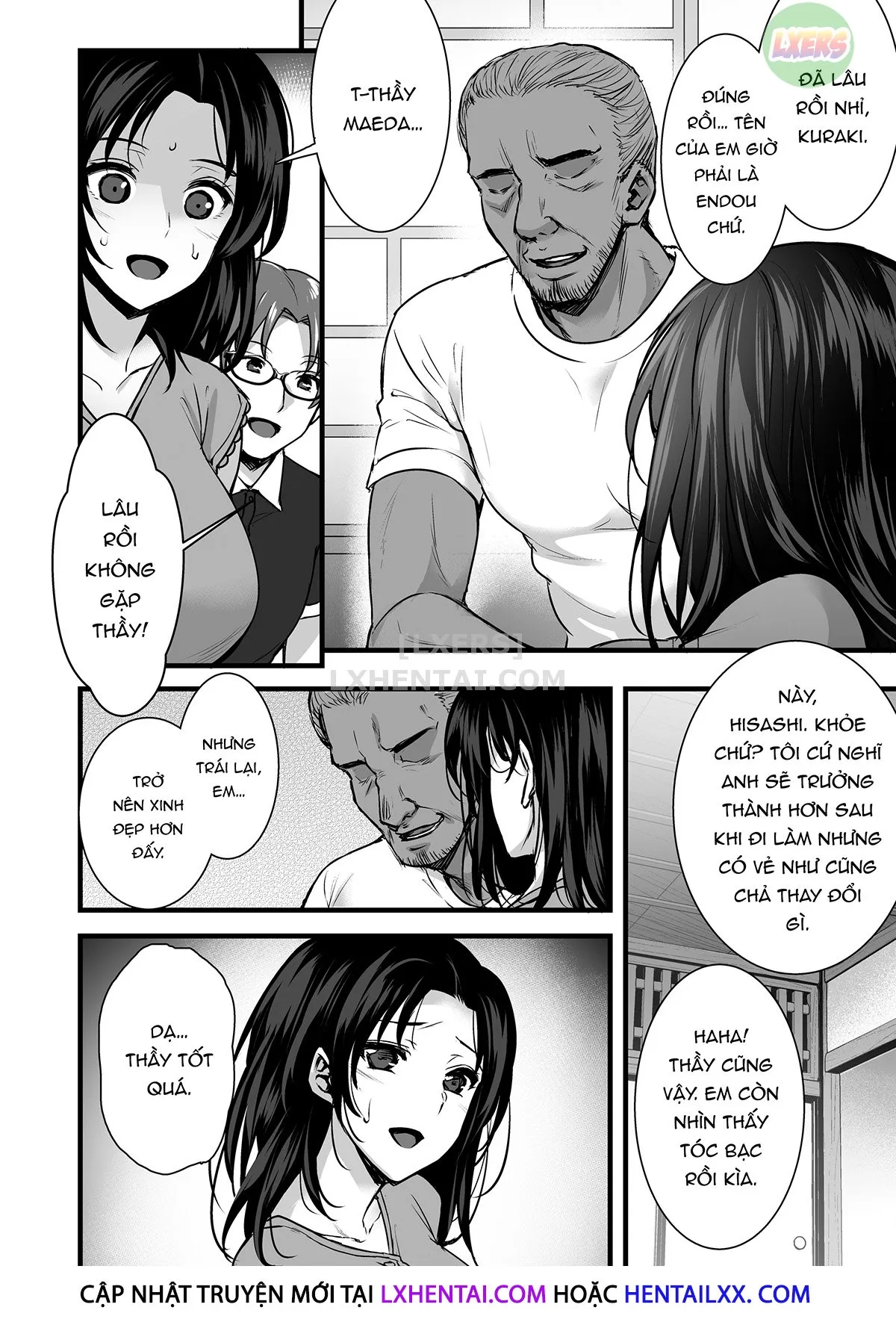 HentaiVN.net - Ảnh 6 - Tsuma no Hajimete no Otoko - Chap 1 - Không che