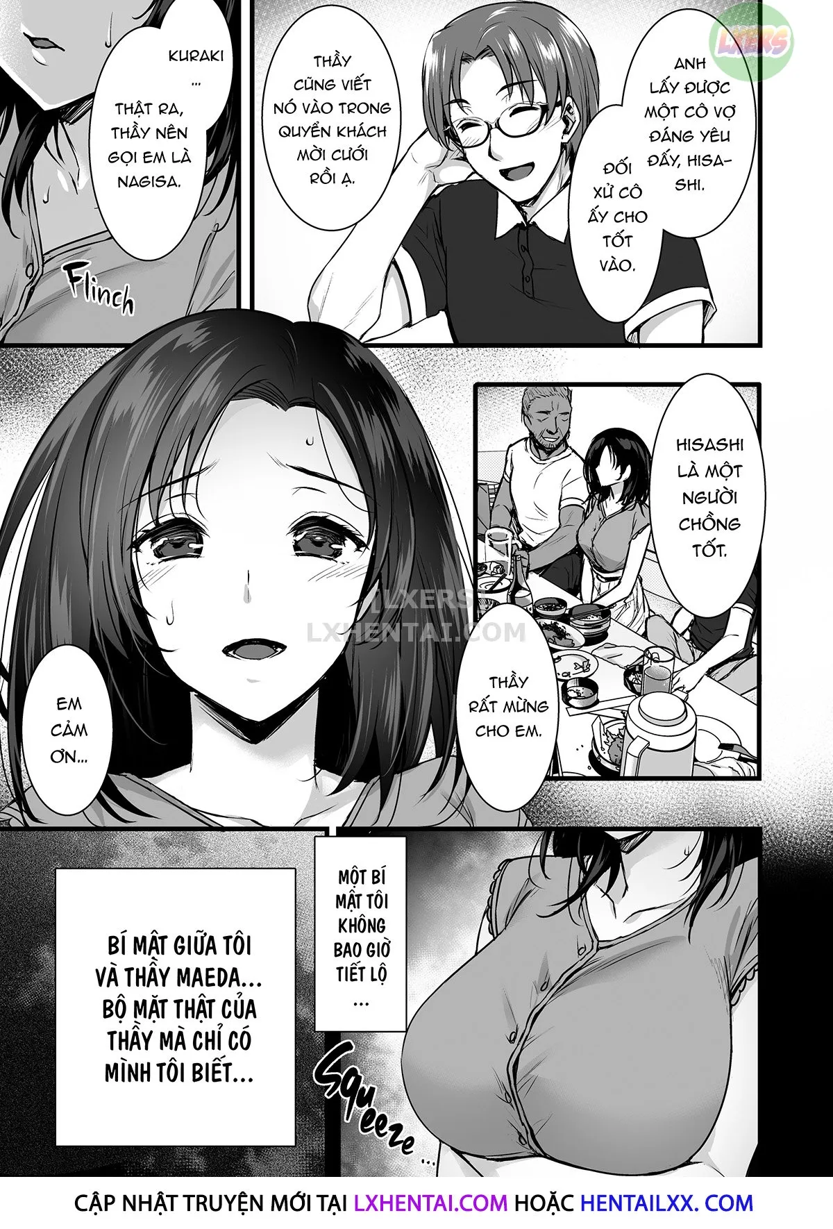 HentaiVN.net - Ảnh 7 - Tsuma no Hajimete no Otoko - Chap 1 - Không che