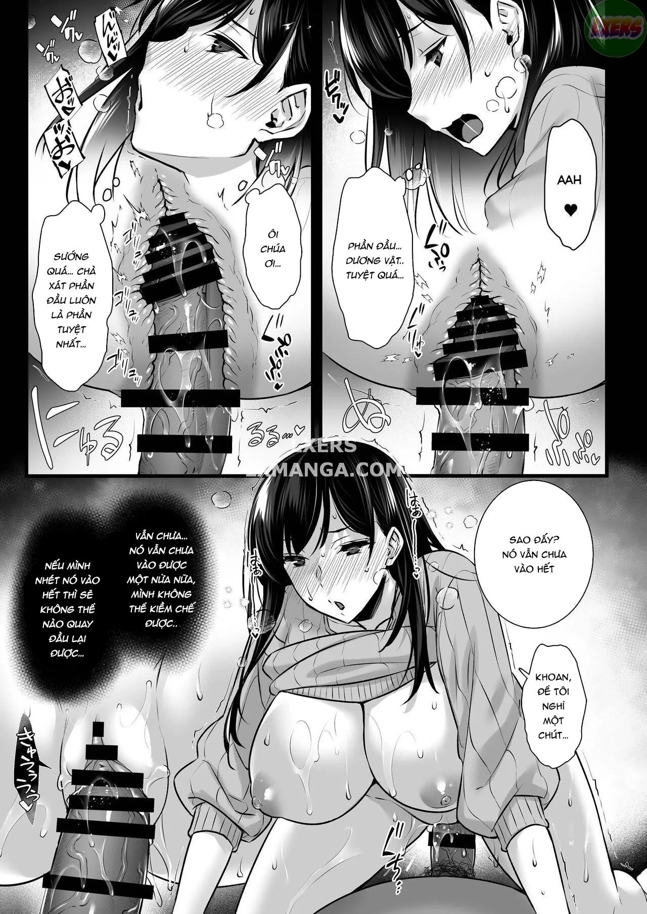 HentaiVN.net - Ảnh 35 - Tsuma no Hajimete no Otoko - Chap 2 - Có che