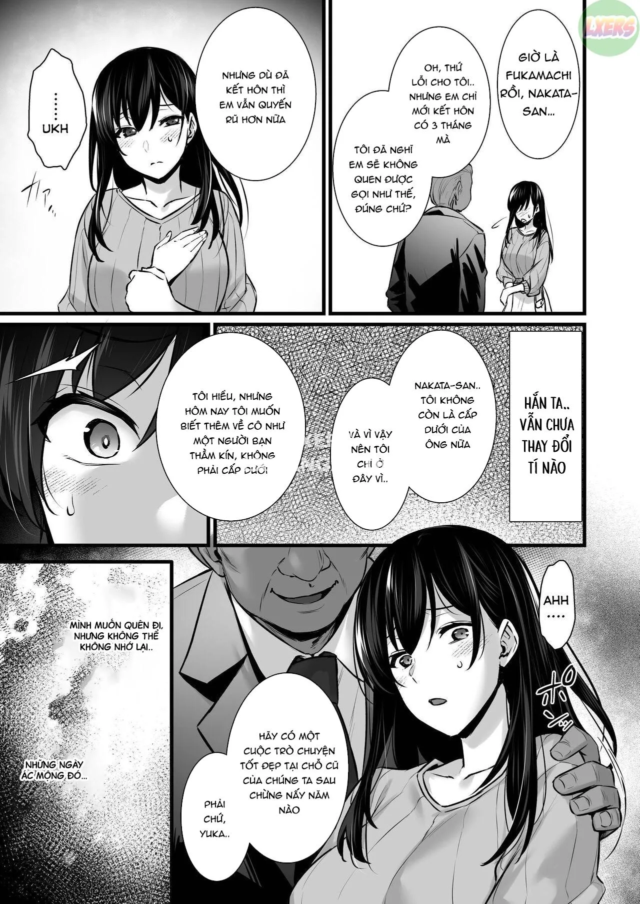 HentaiVN.net - Ảnh 9 - Tsuma no Hajimete no Otoko - Chap 2 - Có che