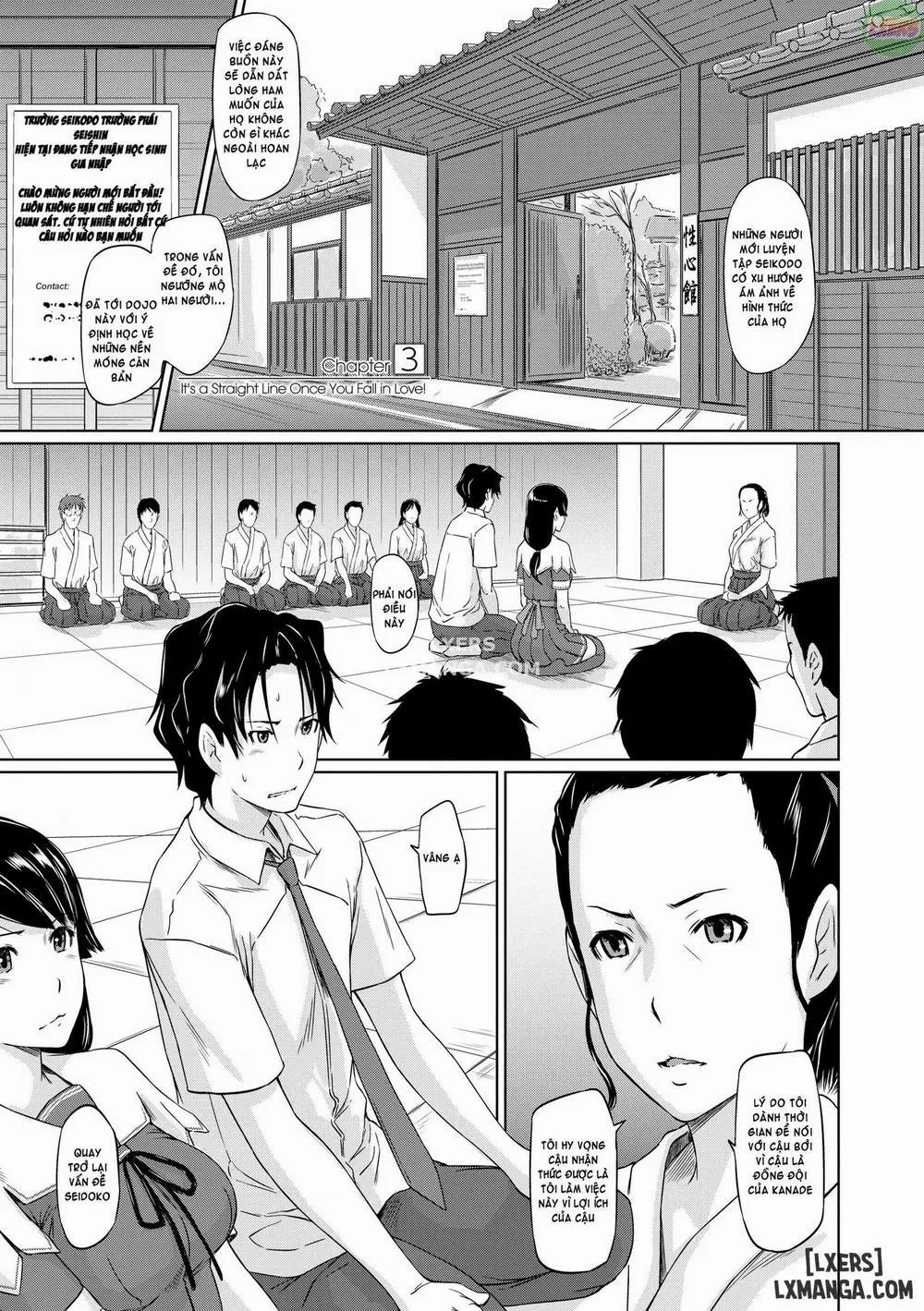 HentaiVN.net - Ảnh 4 - It's a Straight Line Once You Fall in Love - Chương 3