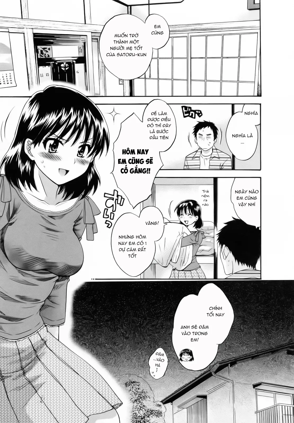 HentaiVN.net - Ảnh 7 - Tsubomi na Okusan [つぼみな奧さん I Vợ tôi là Tsubomi] - Chap 2