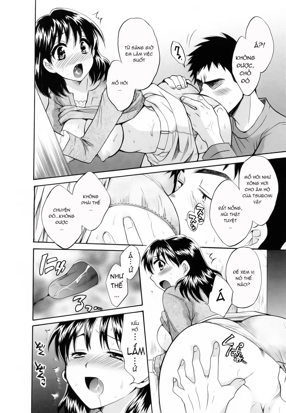 HentaiVN.net - Ảnh 14 - Tsubomi na Okusan [つぼみな奧さん I Vợ tôi là Tsubomi] - Chap 6