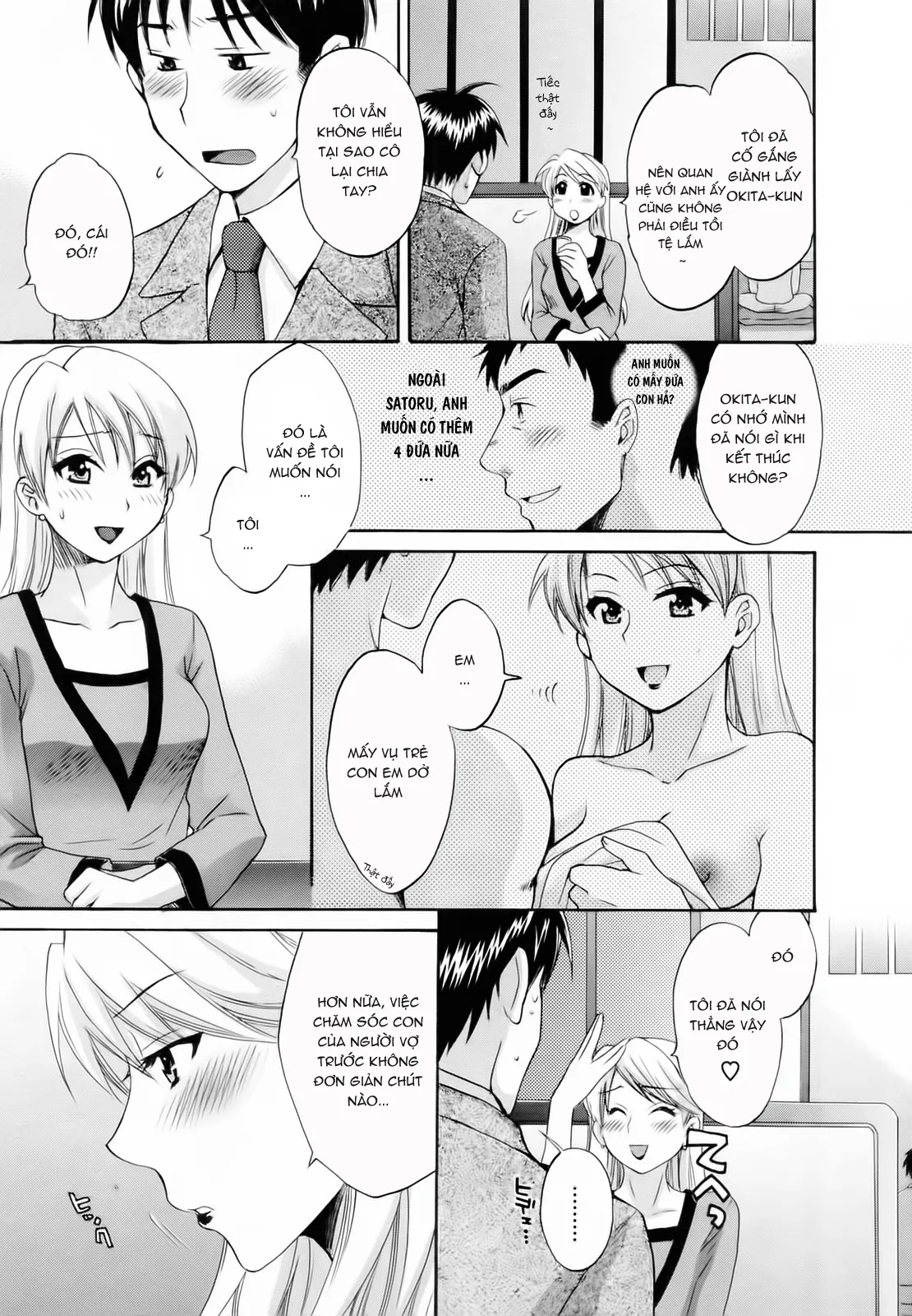 HentaiVN.net - Ảnh 5 - Tsubomi na Okusan [つぼみな奧さん I Vợ tôi là Tsubomi] - Chap 7 [Có live-action]