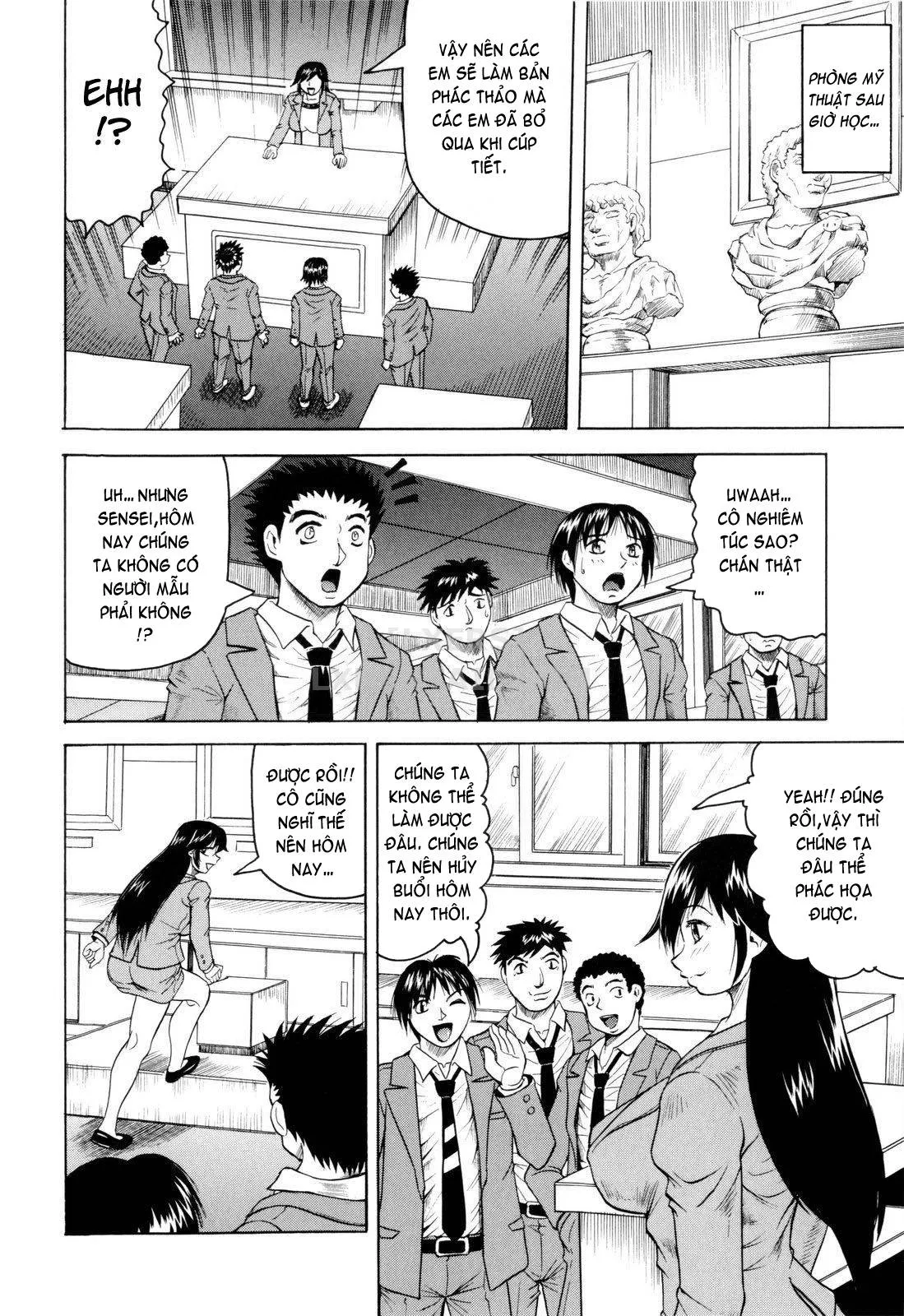 HentaiVN.net - Ảnh 10 - Sensei Ni Dashitee! - Chap 1