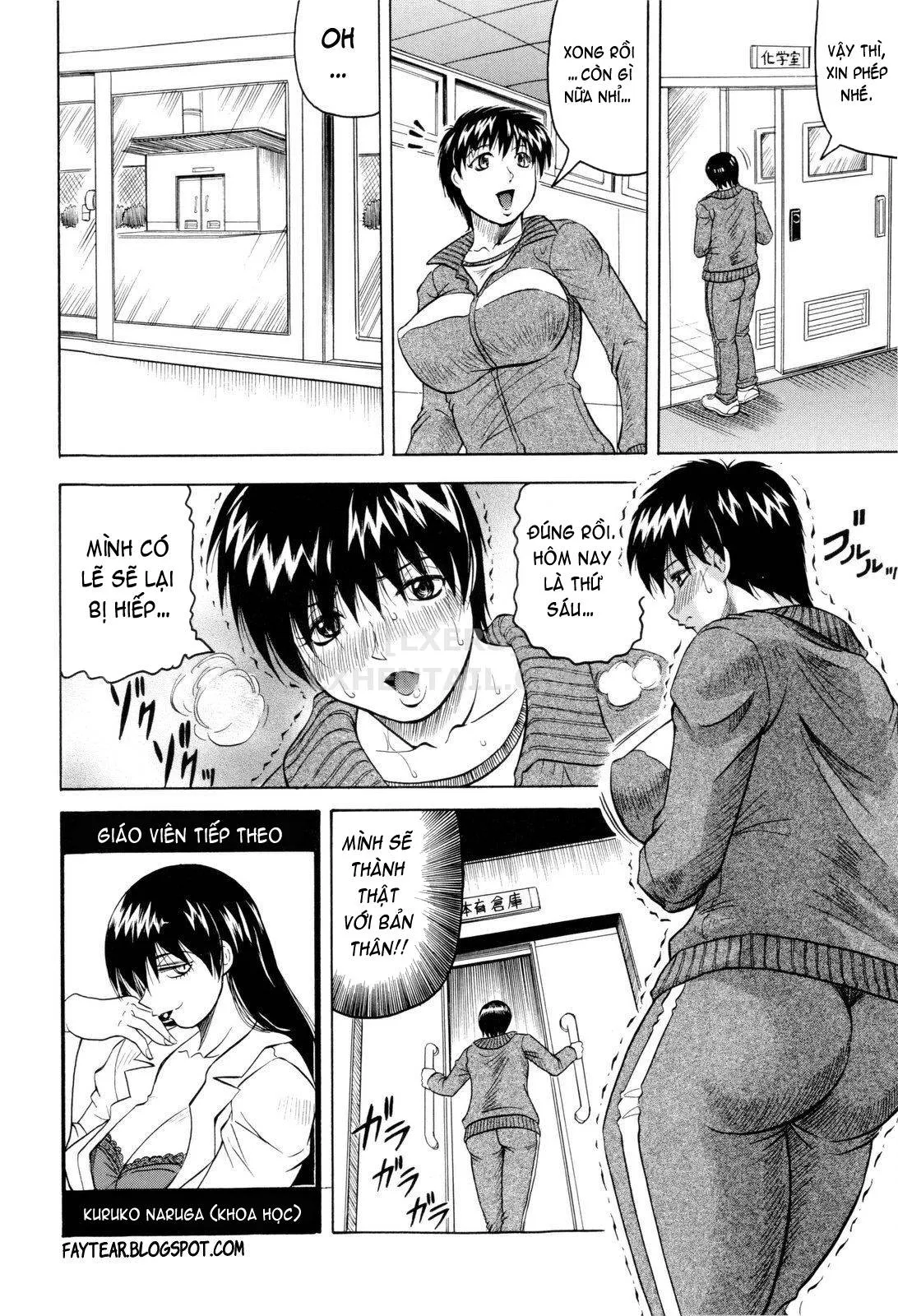 HentaiVN.net - Ảnh 21 - Sensei Ni Dashitee! - Chap 4