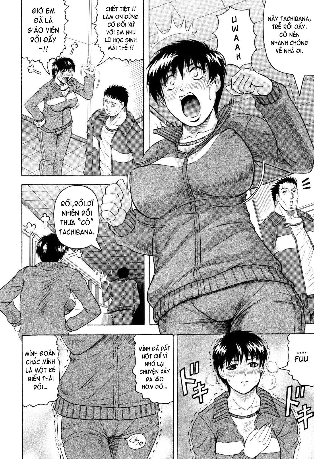 HentaiVN.net - Ảnh 5 - Sensei Ni Dashitee! - Chap 4