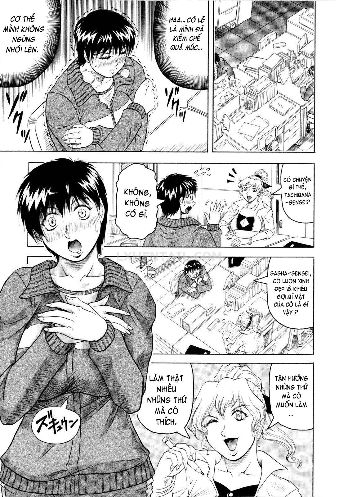 HentaiVN.net - Ảnh 6 - Sensei Ni Dashitee! - Chap 4