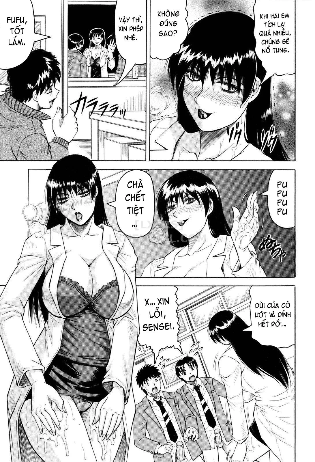 HentaiVN.net - Ảnh 10 - Sensei Ni Dashitee! - Chap 5