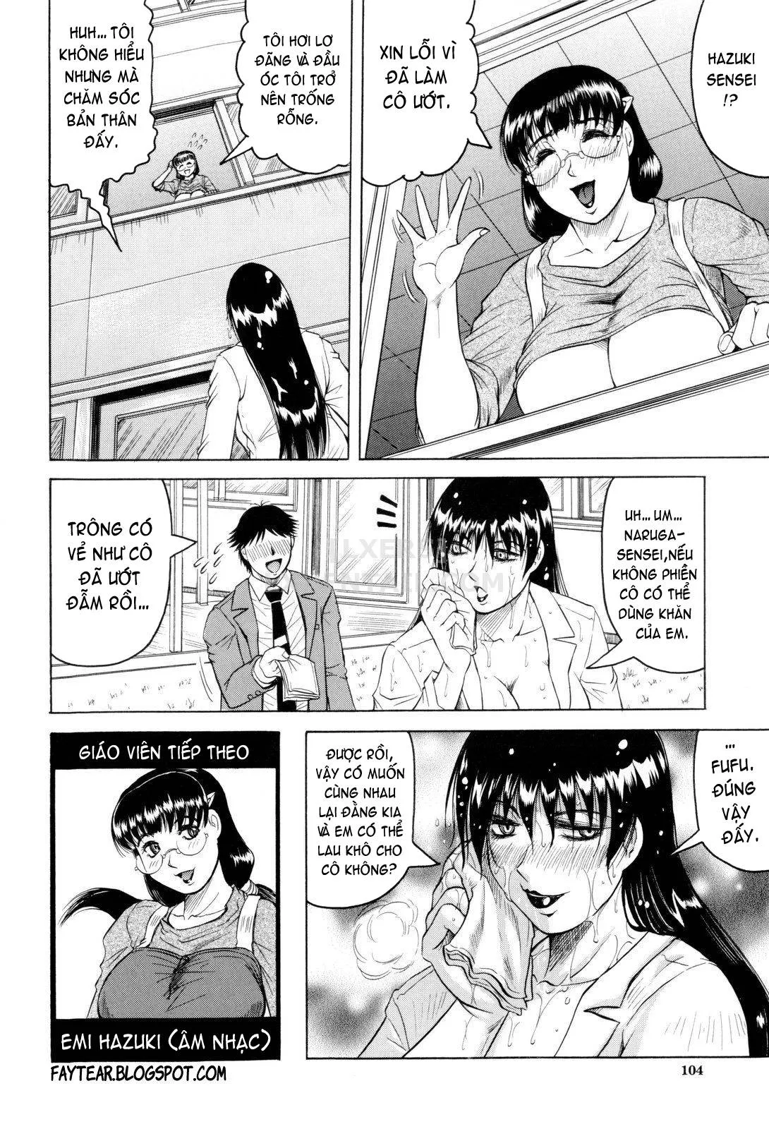 HentaiVN.net - Ảnh 21 - Sensei Ni Dashitee! - Chap 5