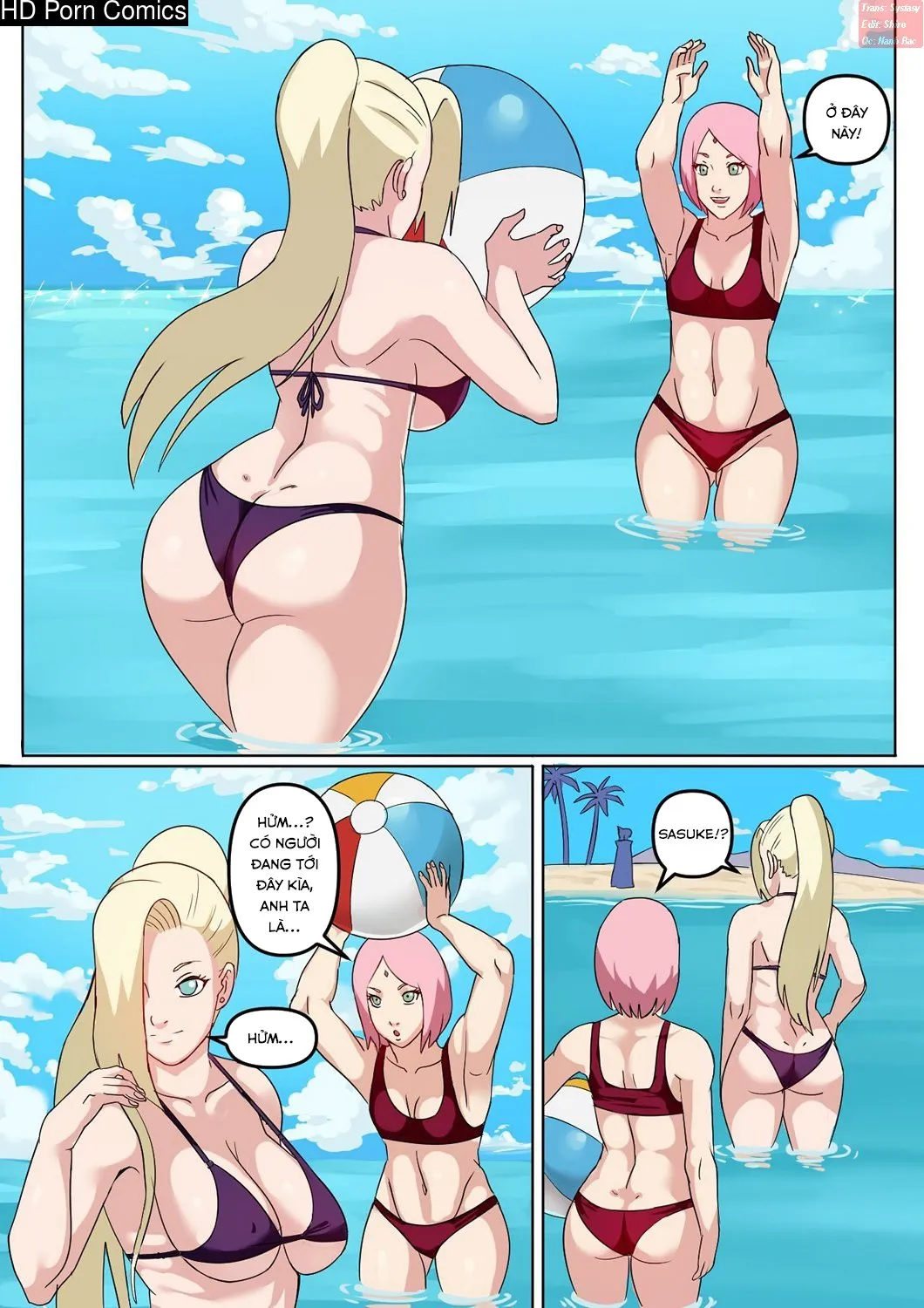 HentaiVN.net - Ảnh 16 - Tsunade Ino double trouble - Oneshot
