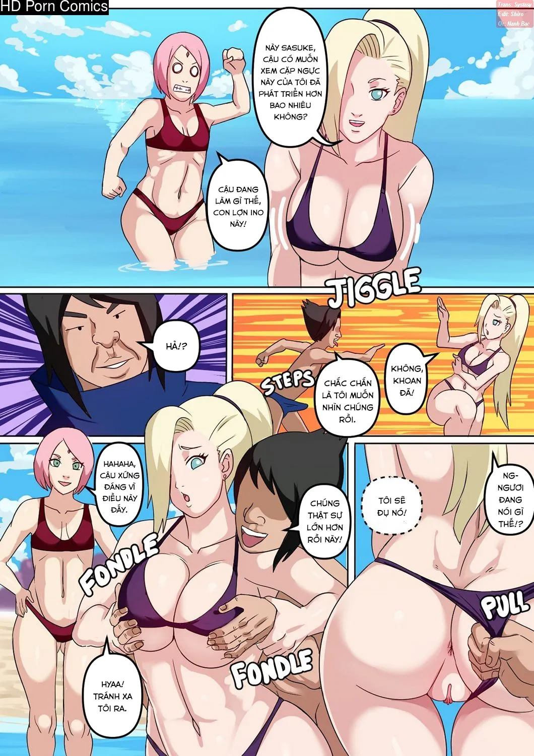 HentaiVN.net - Ảnh 17 - Tsunade Ino double trouble - Oneshot