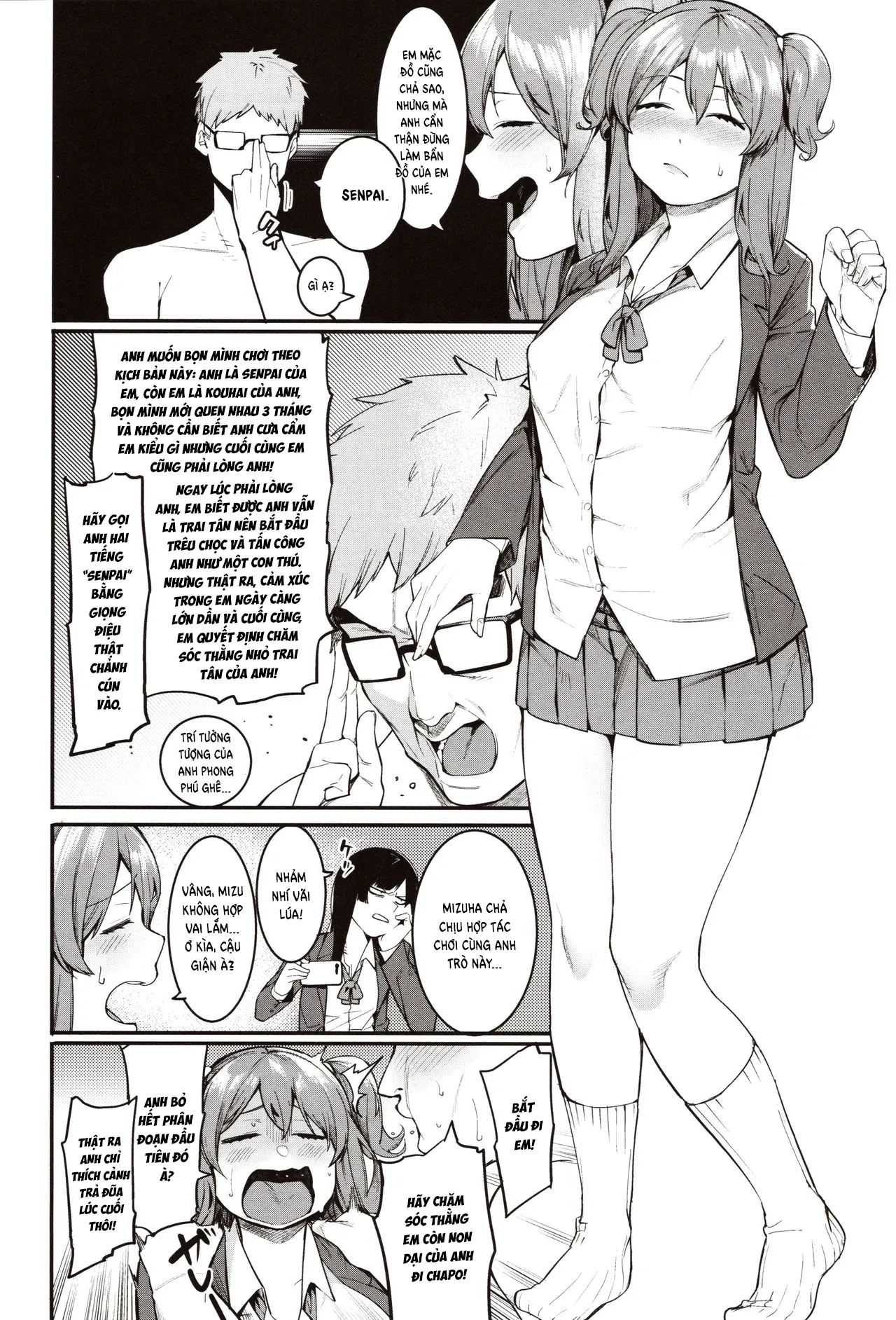 HentaiVN.net - Ảnh 20 - Mizuha ni Oshioki! [Punishment for Mizuha!] - Chap 2