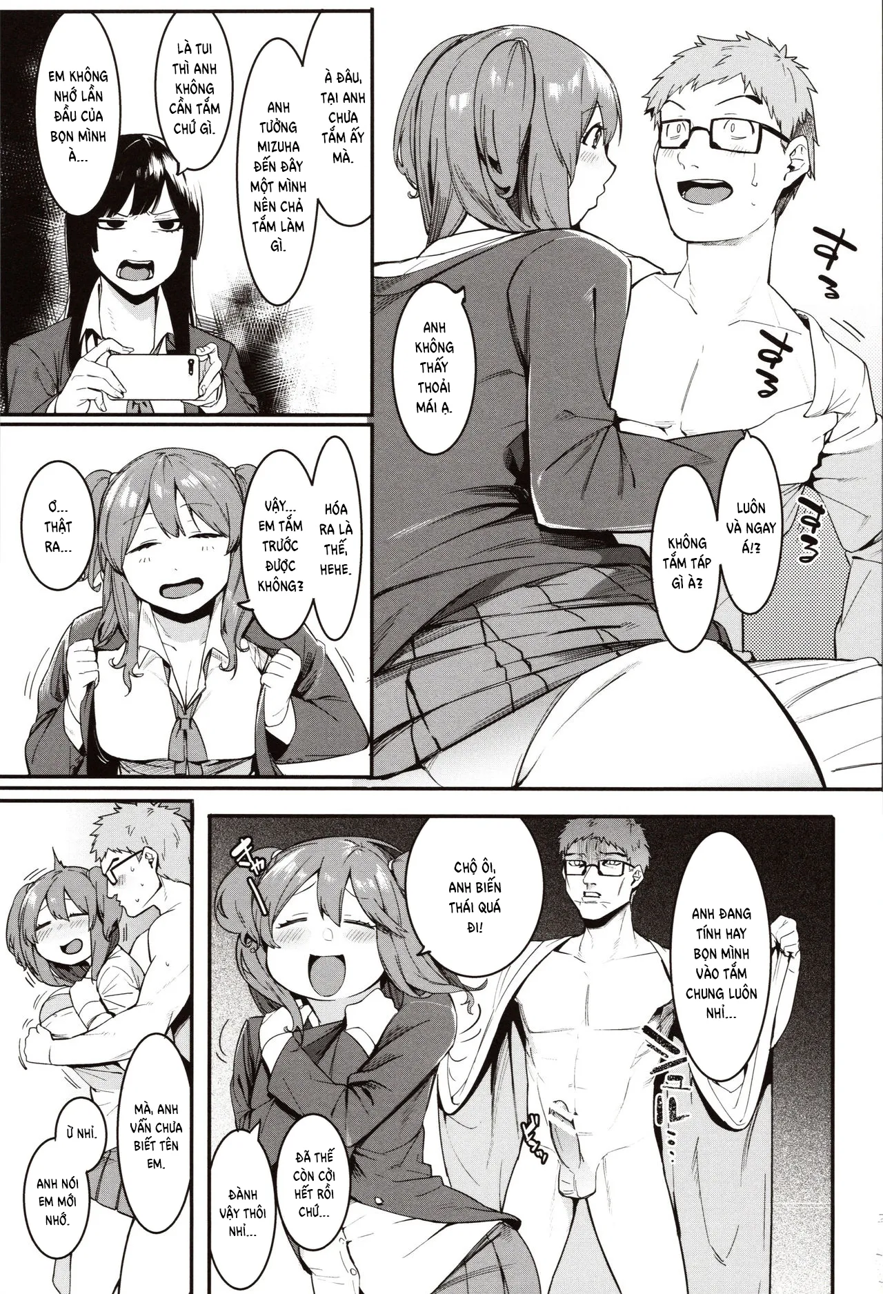 HentaiVN.net - Ảnh 9 - Mizuha ni Oshioki! [Punishment for Mizuha!] - Chap 2