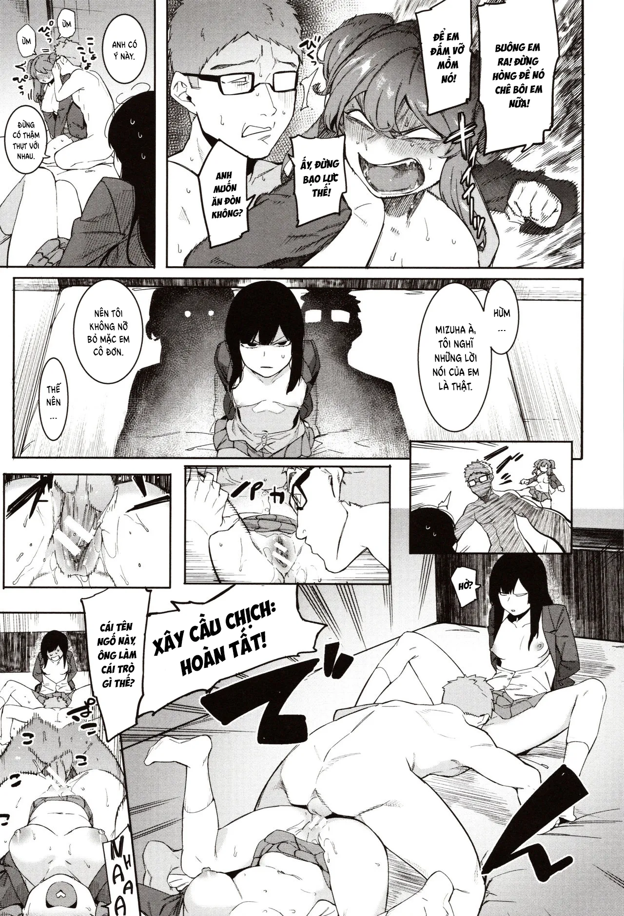HentaiVN.net - Ảnh 15 - Mizuha ni Oshioki! [Punishment for Mizuha!] - Chap 3