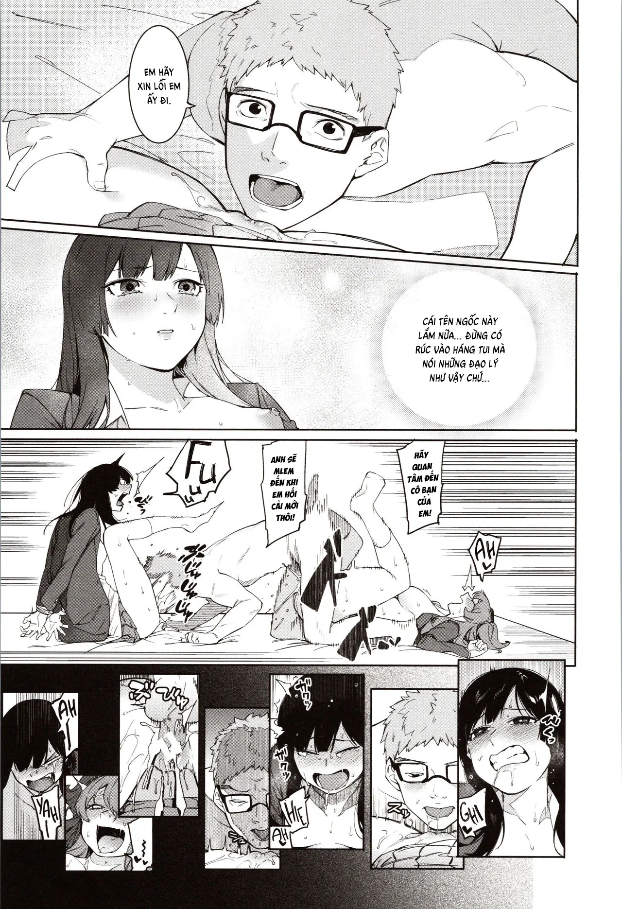 HentaiVN.net - Ảnh 17 - Mizuha ni Oshioki! [Punishment for Mizuha!] - Chap 3