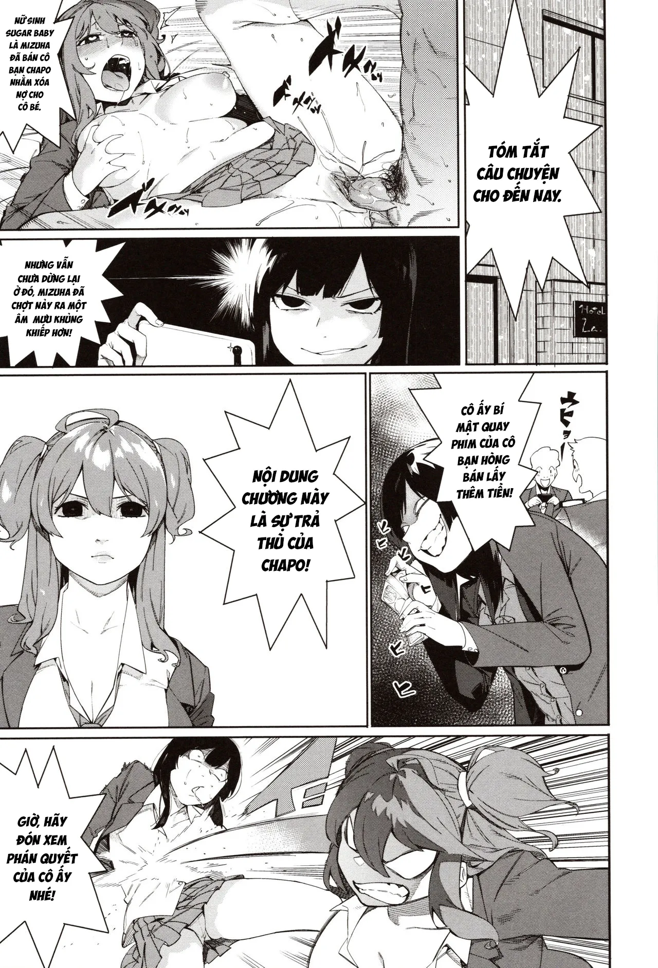 HentaiVN.net - Ảnh 3 - Mizuha ni Oshioki! [Punishment for Mizuha!] - Chap 3