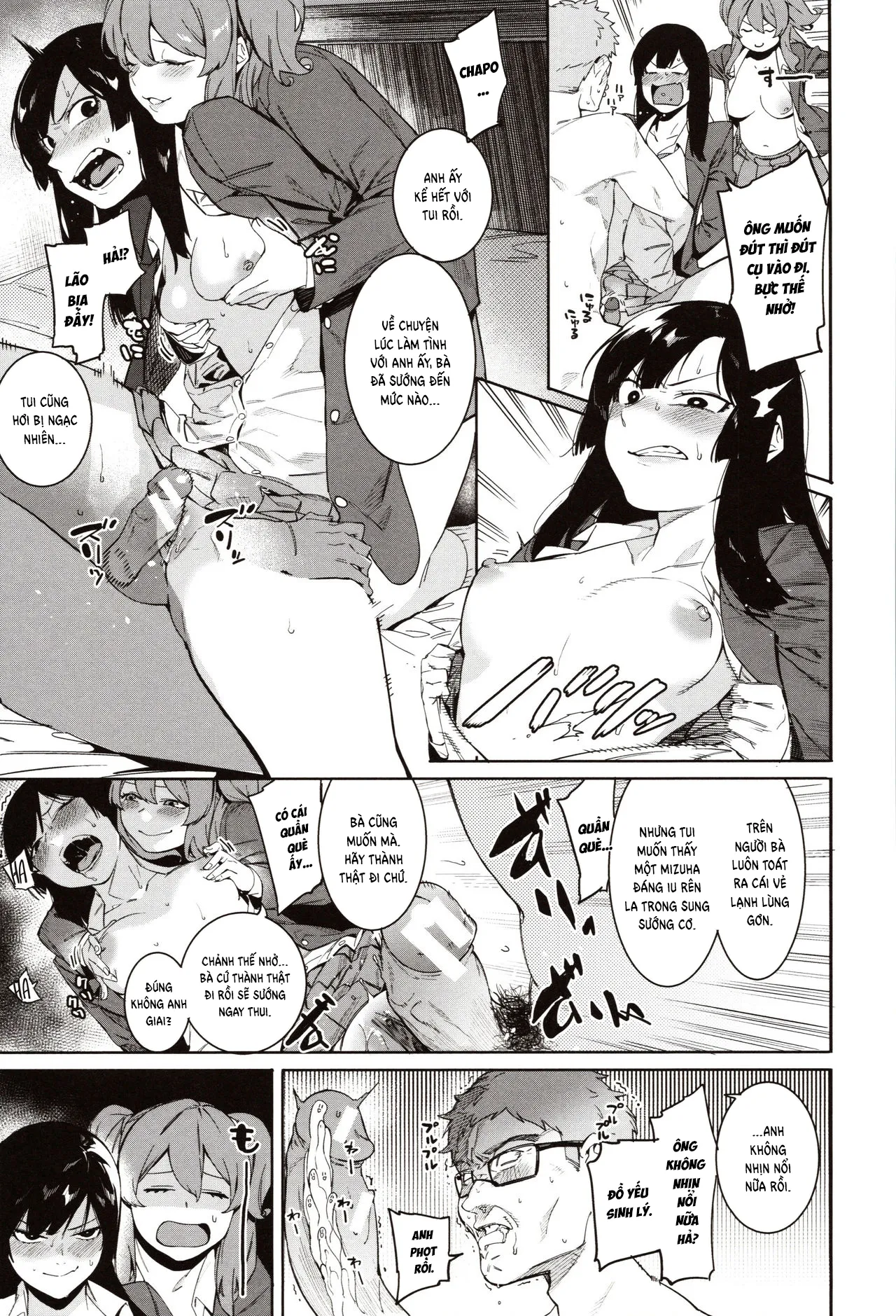 HentaiVN.net - Ảnh 9 - Mizuha ni Oshioki! [Punishment for Mizuha!] - Chap 3