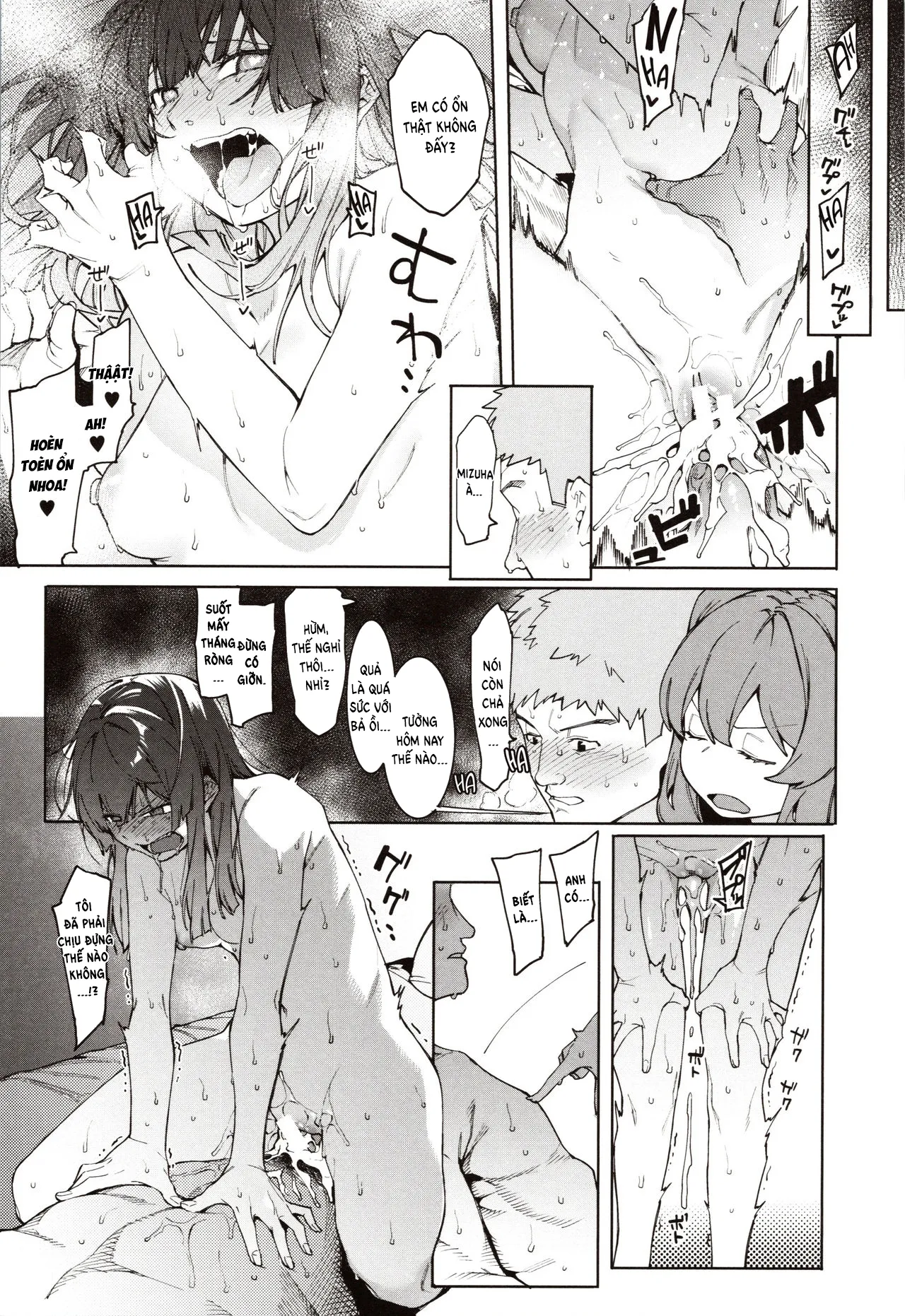 HentaiVN.net - Ảnh 19 - Mizuha ni Oshioki! [Punishment for Mizuha!] - Chap 5