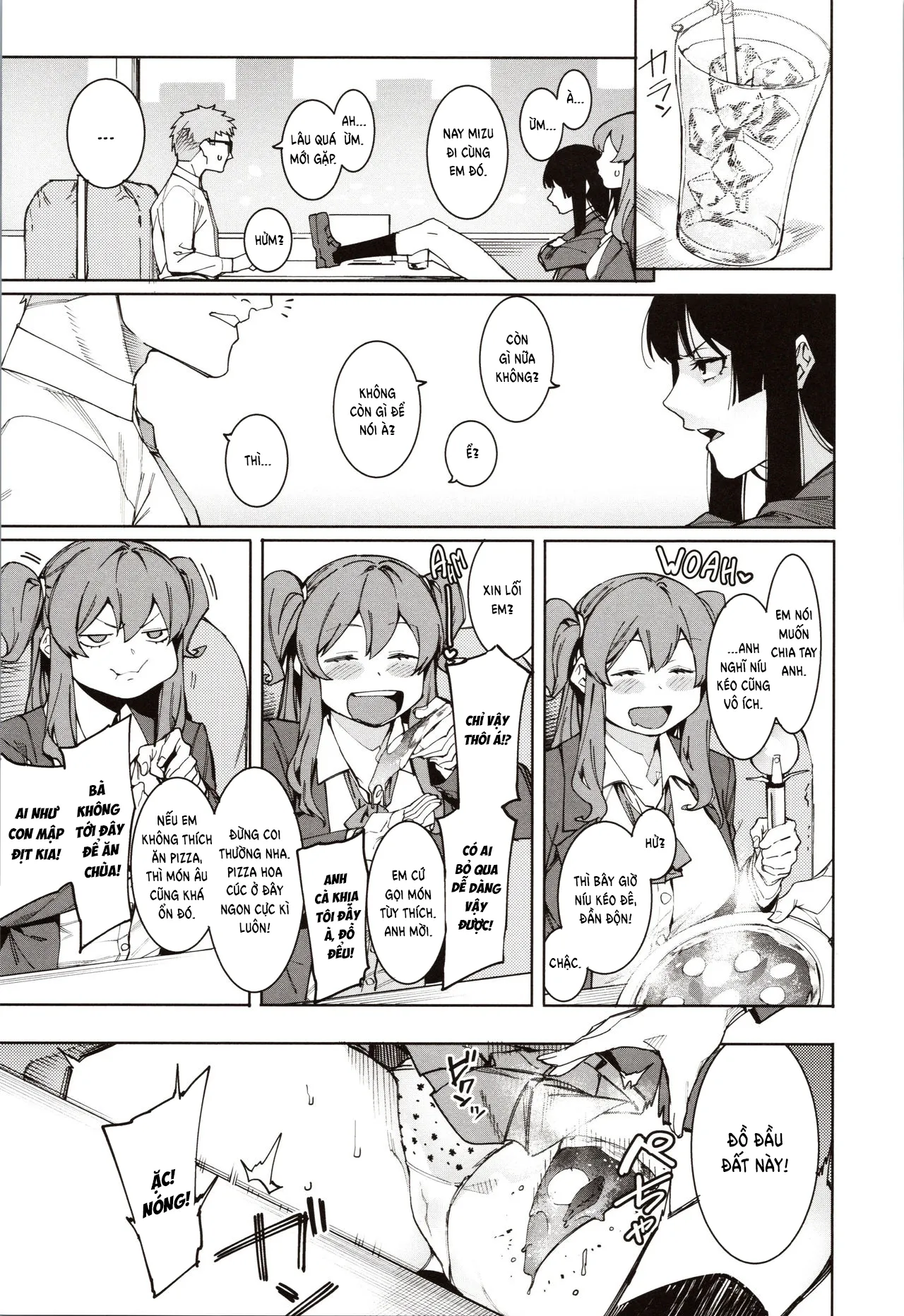 HentaiVN.net - Ảnh 7 - Mizuha ni Oshioki! [Punishment for Mizuha!] - Chap 5