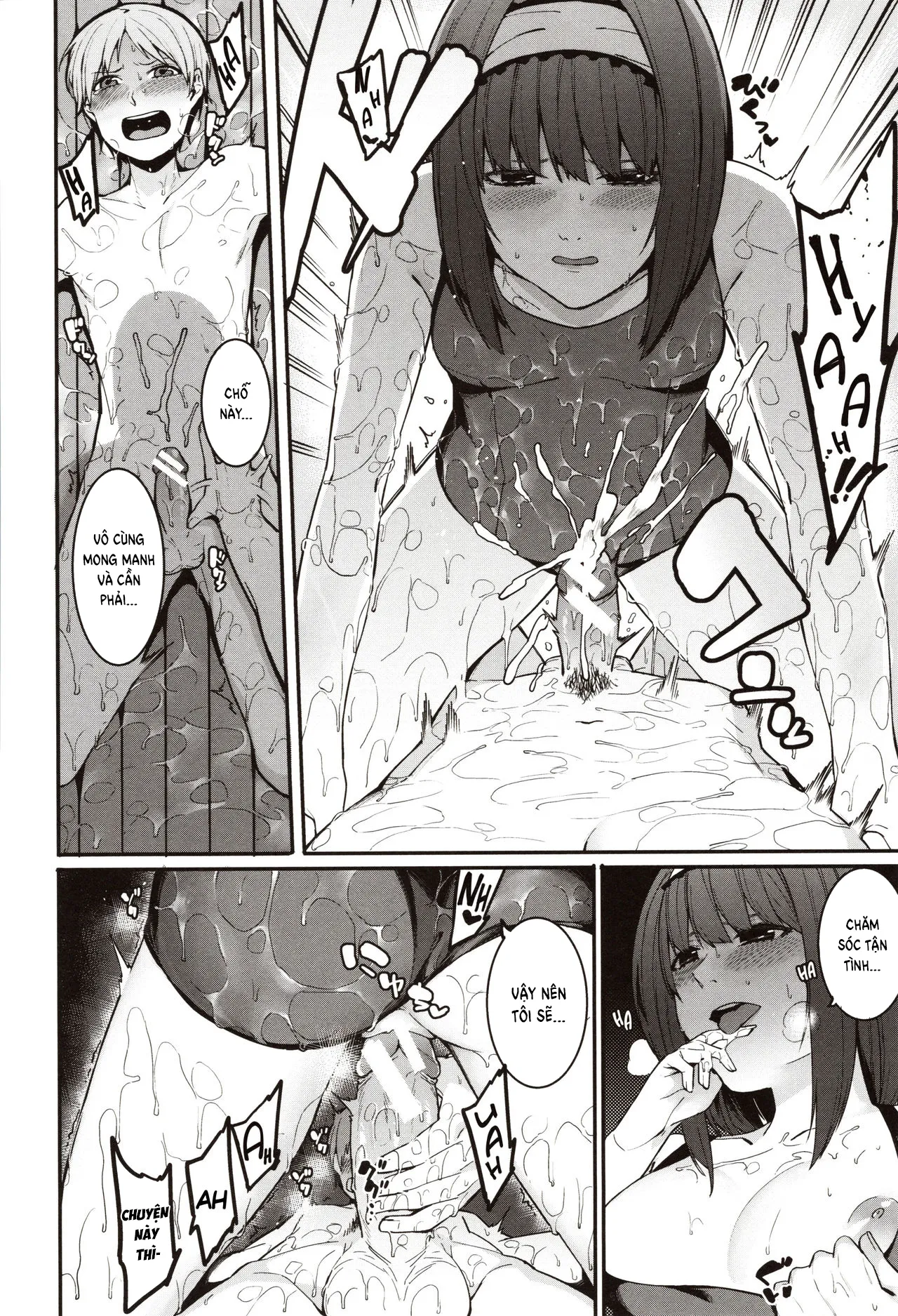 HentaiVN.net - Ảnh 12 - Mizuha ni Oshioki! [Punishment for Mizuha!] - Chap 6