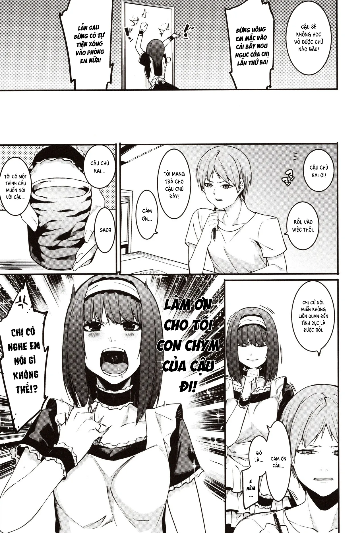 HentaiVN.net - Ảnh 15 - Mizuha ni Oshioki! [Punishment for Mizuha!] - Chap 6