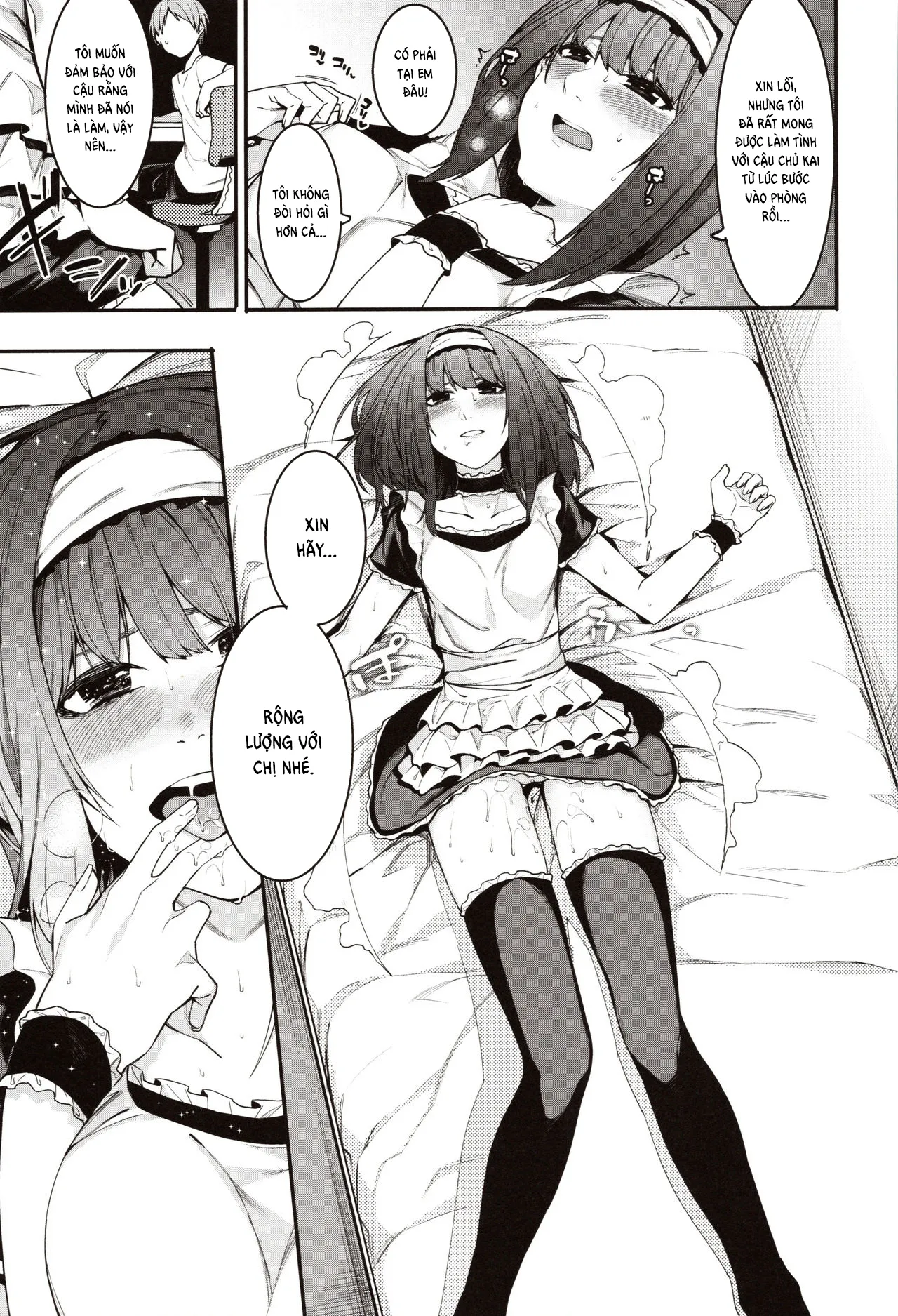 HentaiVN.net - Ảnh 17 - Mizuha ni Oshioki! [Punishment for Mizuha!] - Chap 6