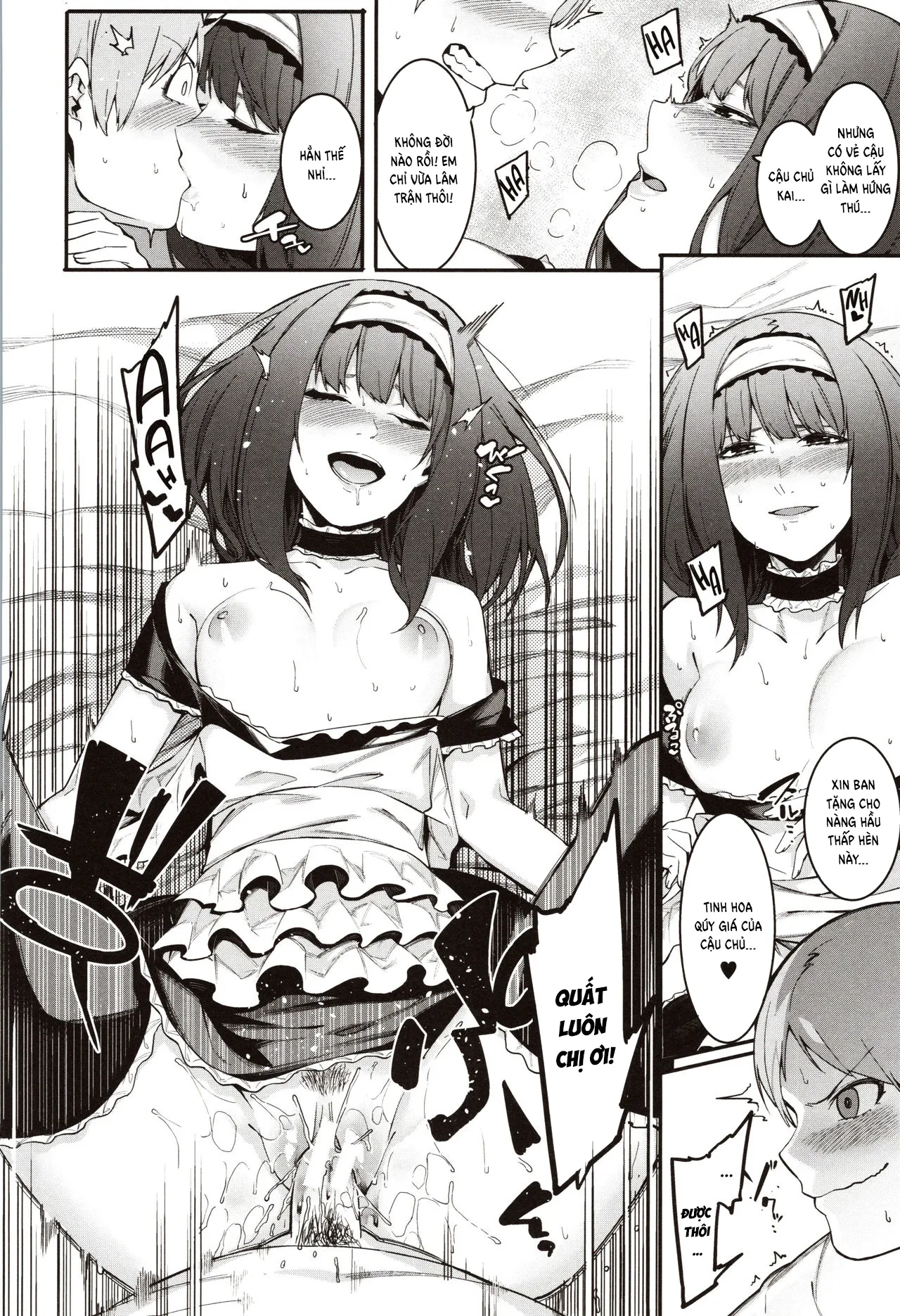 HentaiVN.net - Ảnh 20 - Mizuha ni Oshioki! [Punishment for Mizuha!] - Chap 6