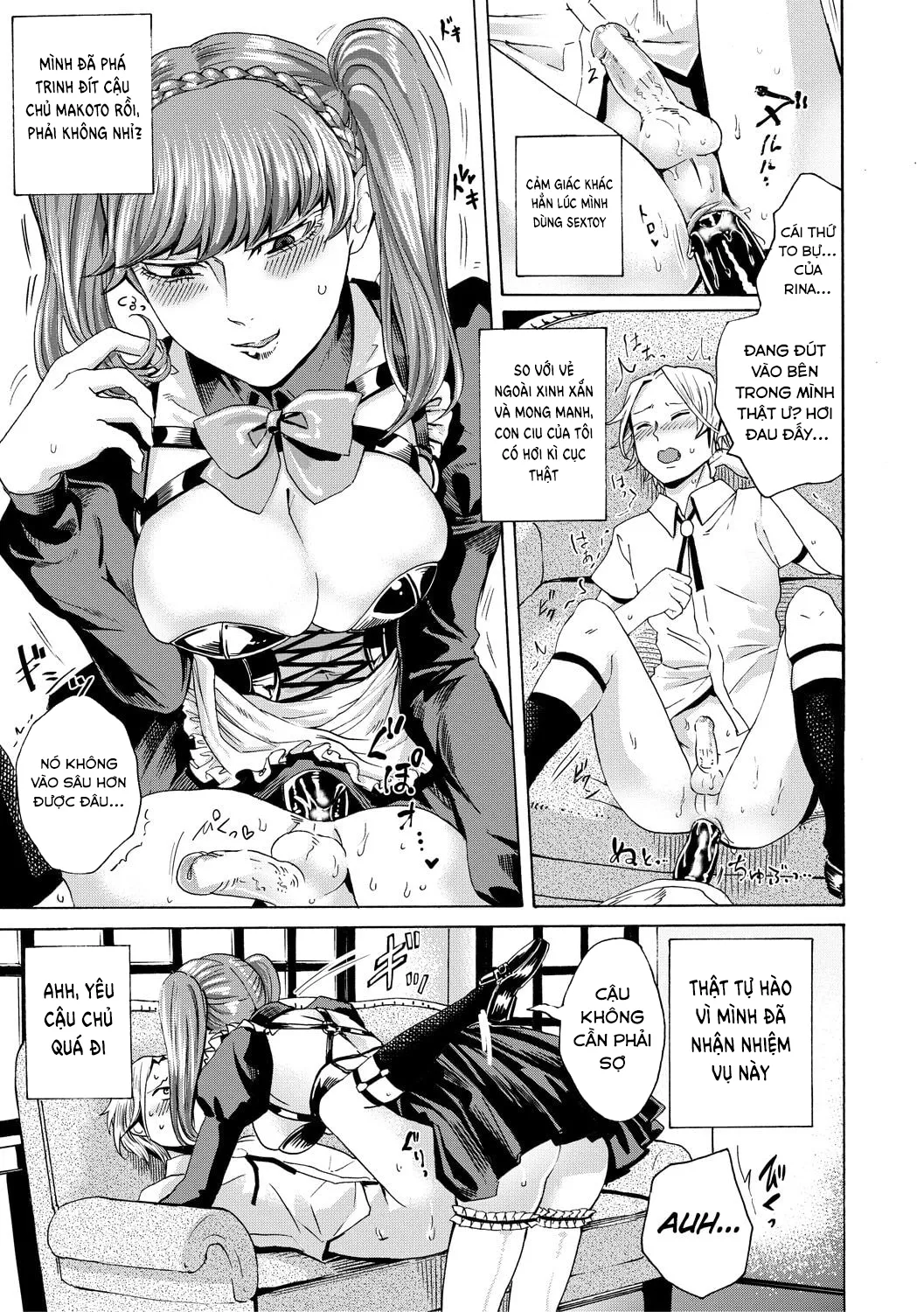 HentaiVN.net - Ảnh 15 - Do S Jyoshiryoku - Chap 4