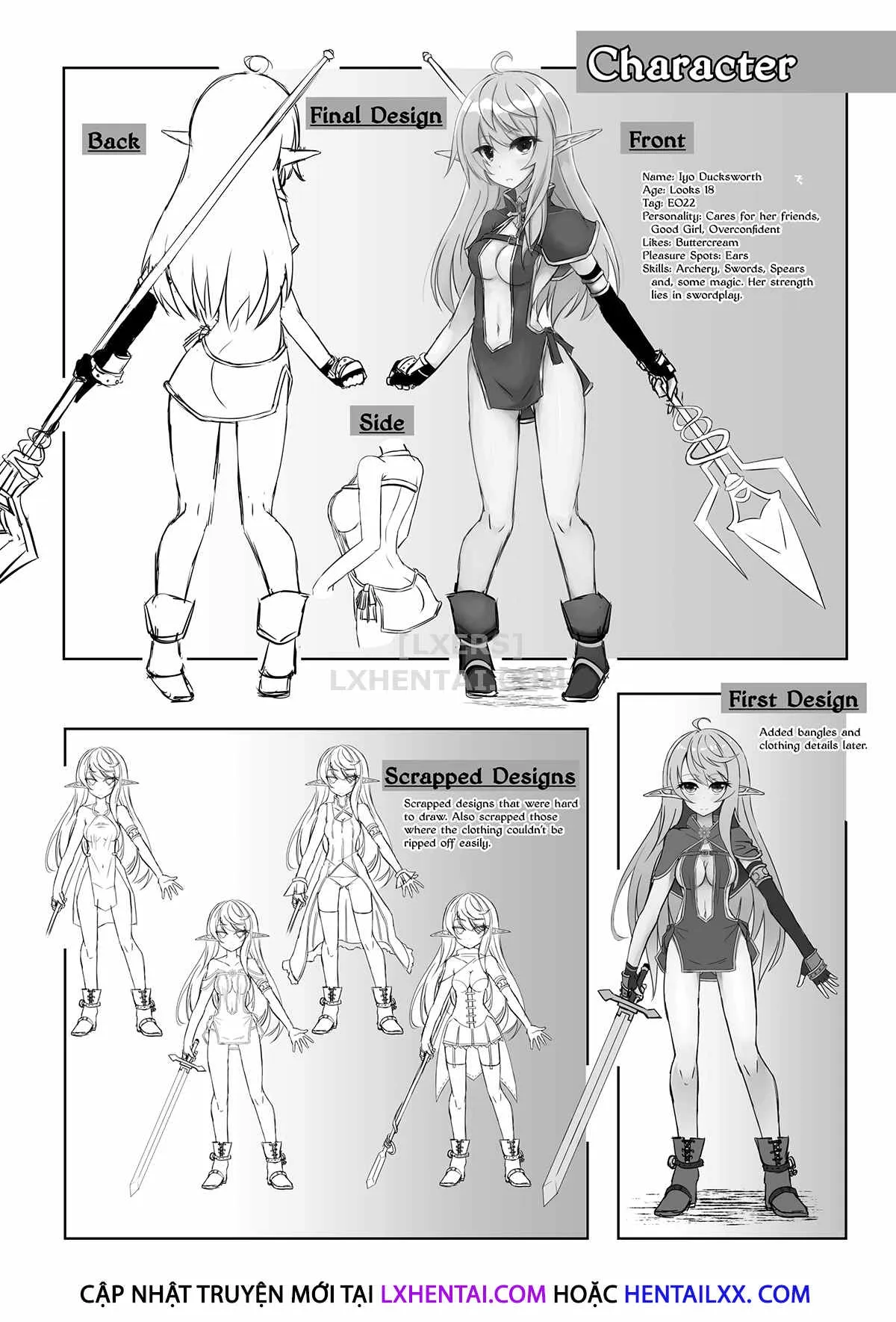 HentaiVN.net - Ảnh 22 - Nàng Elf chạy trốn - Chap 1