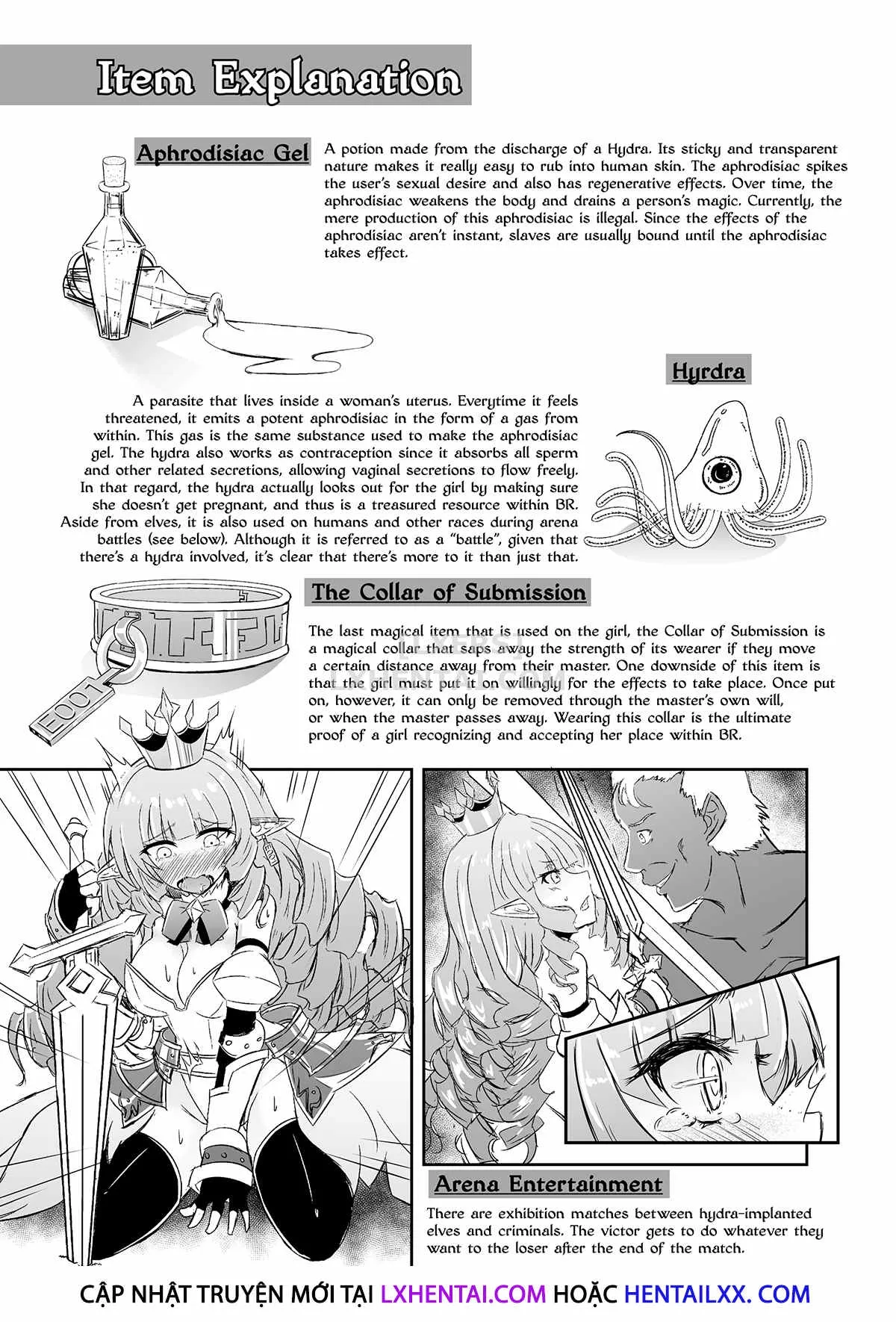 HentaiVN.net - Ảnh 23 - Nàng Elf chạy trốn - Chap 1