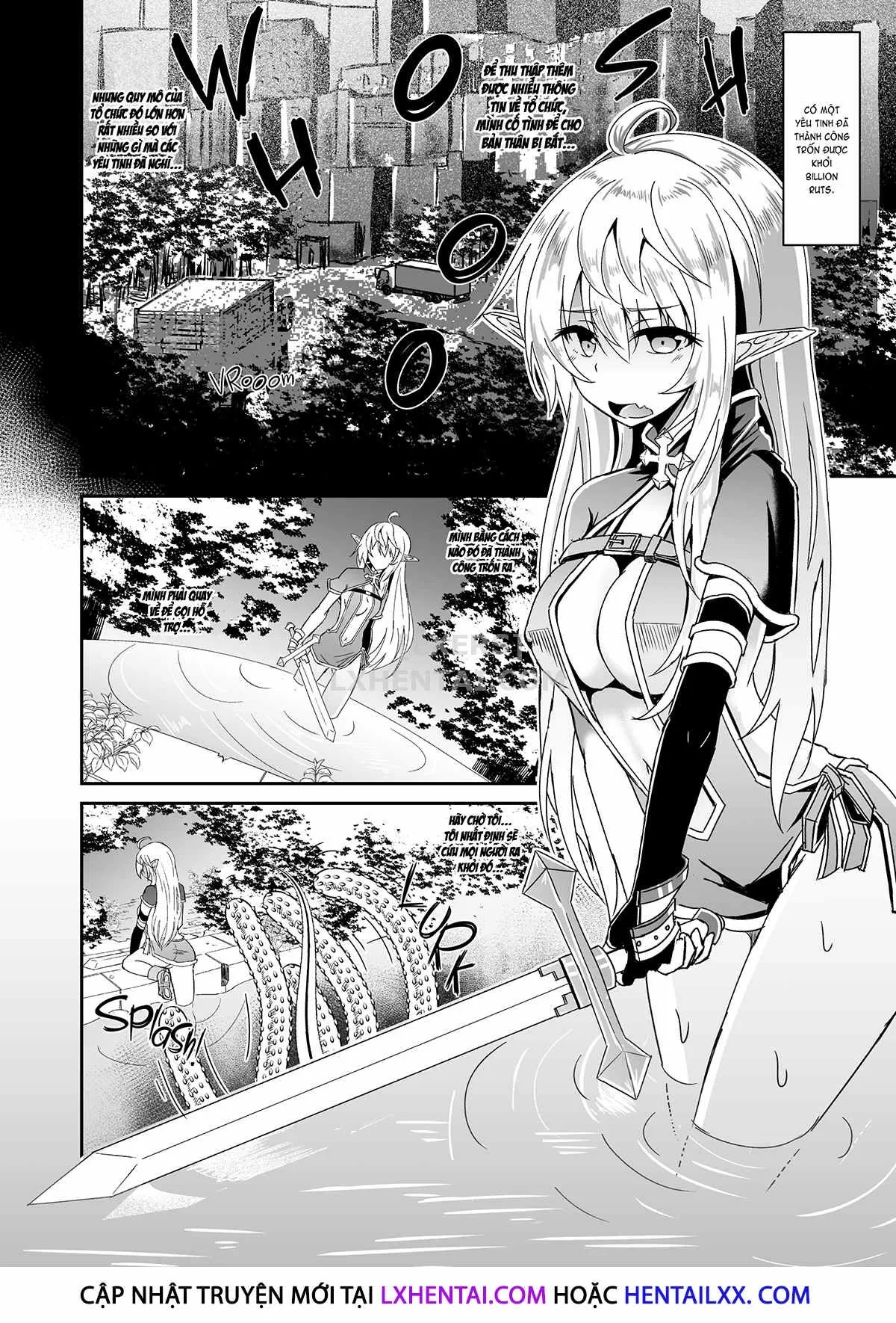 HentaiVN.net - Ảnh 4 - Nàng Elf chạy trốn - Chap 1