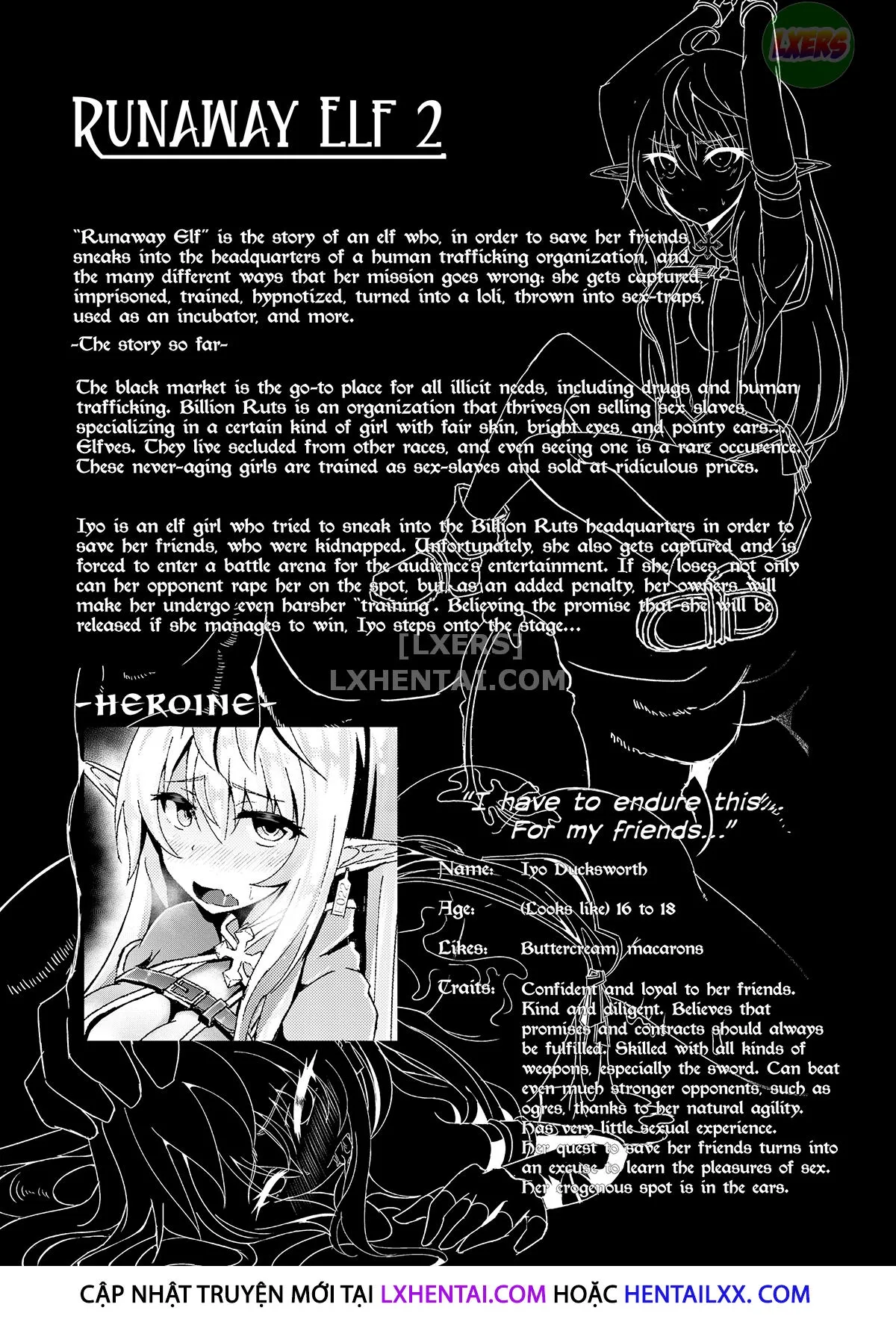 HentaiVN.net - Ảnh 3 - Nàng Elf chạy trốn - Chap 2