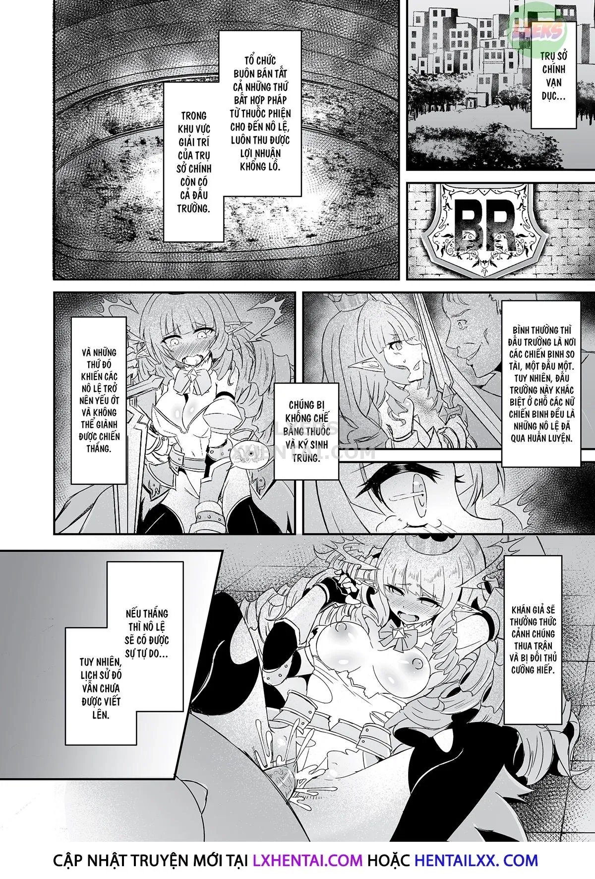 HentaiVN.net - Ảnh 4 - Nàng Elf chạy trốn - Chap 2