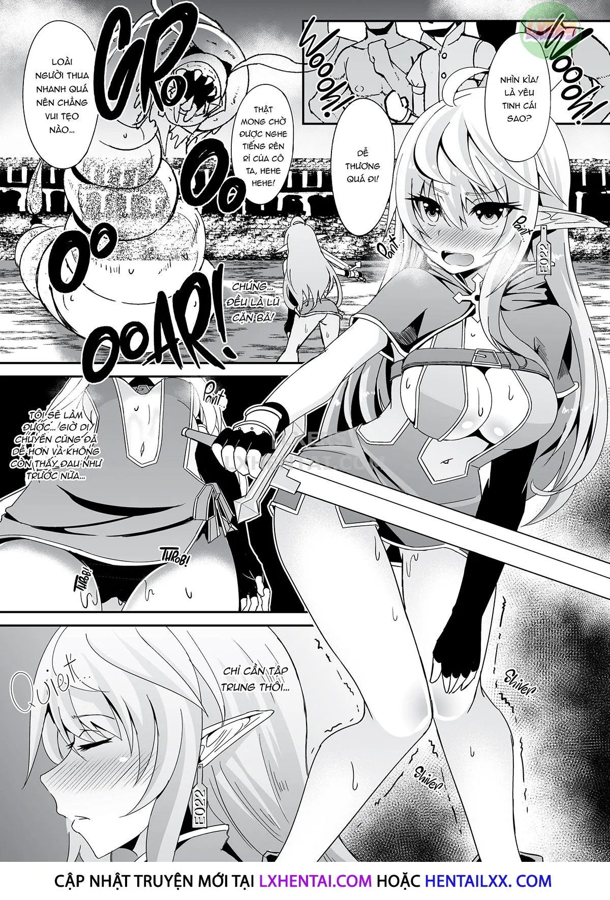 HentaiVN.net - Ảnh 7 - Nàng Elf chạy trốn - Chap 2