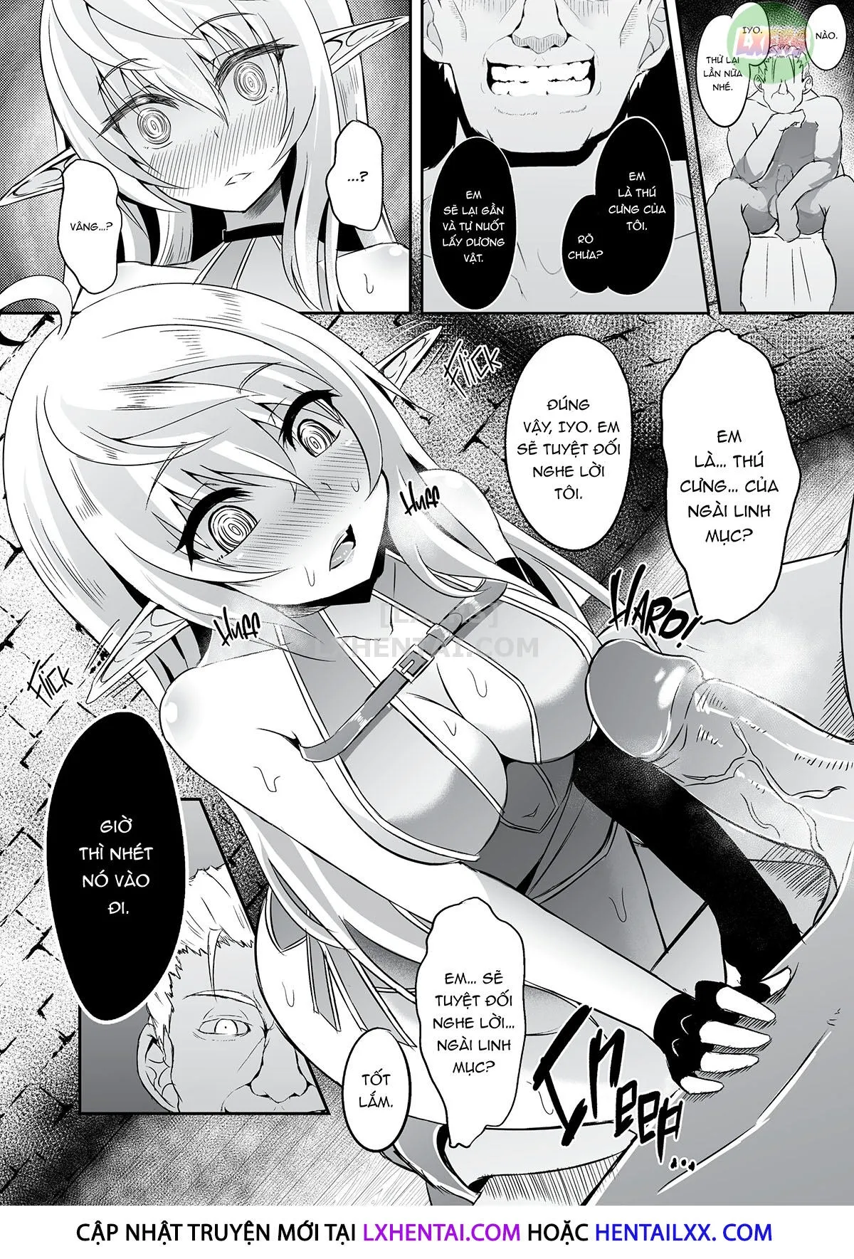 HentaiVN.net - Ảnh 10 - Nàng Elf chạy trốn - Chap 3