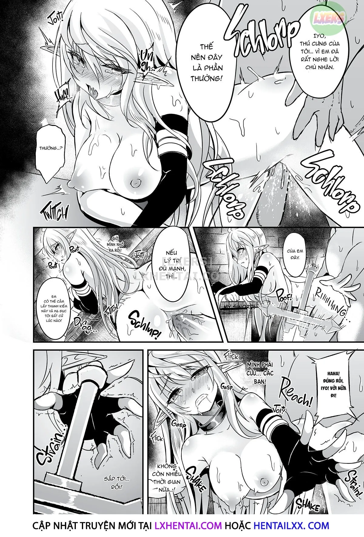 HentaiVN.net - Ảnh 14 - Nàng Elf chạy trốn - Chap 3