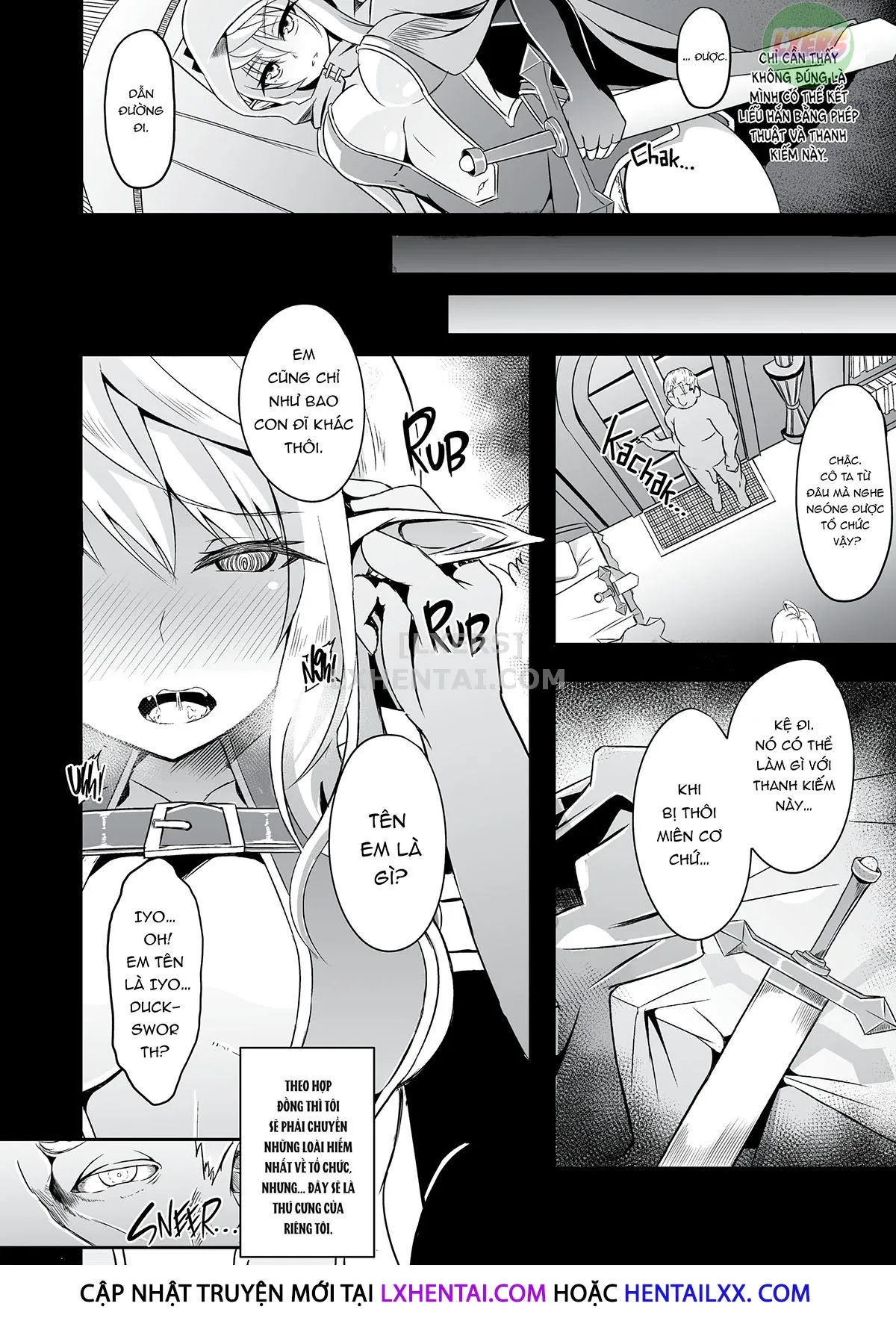 HentaiVN.net - Ảnh 5 - Nàng Elf chạy trốn - Chap 3