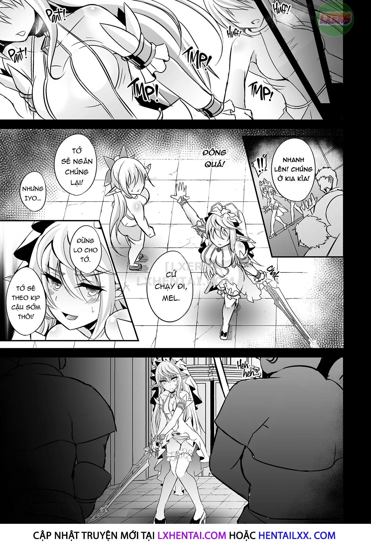 HentaiVN.net - Ảnh 10 - Nàng Elf chạy trốn - Chap 4