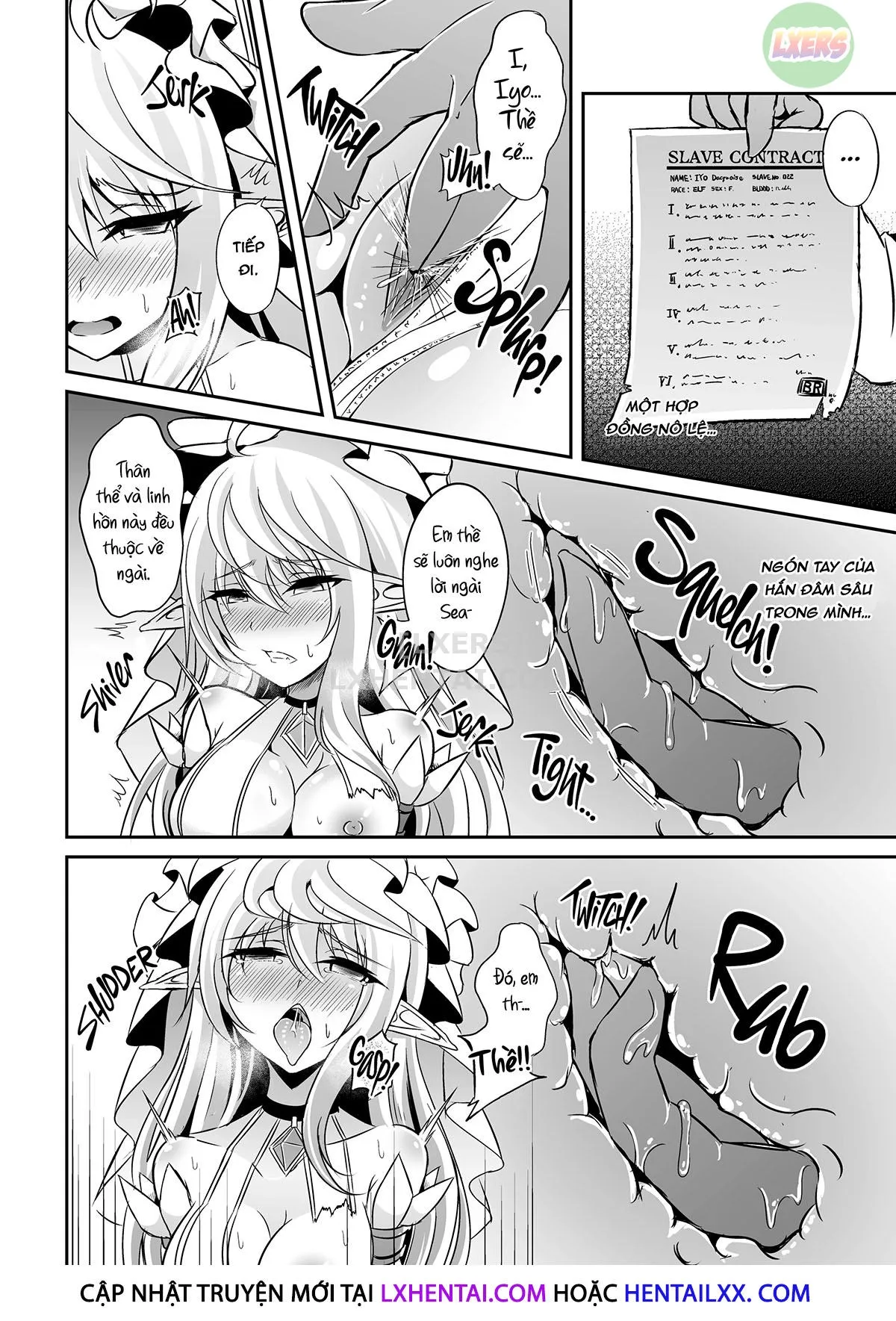 HentaiVN.net - Ảnh 12 - Nàng Elf chạy trốn - Chap 4
