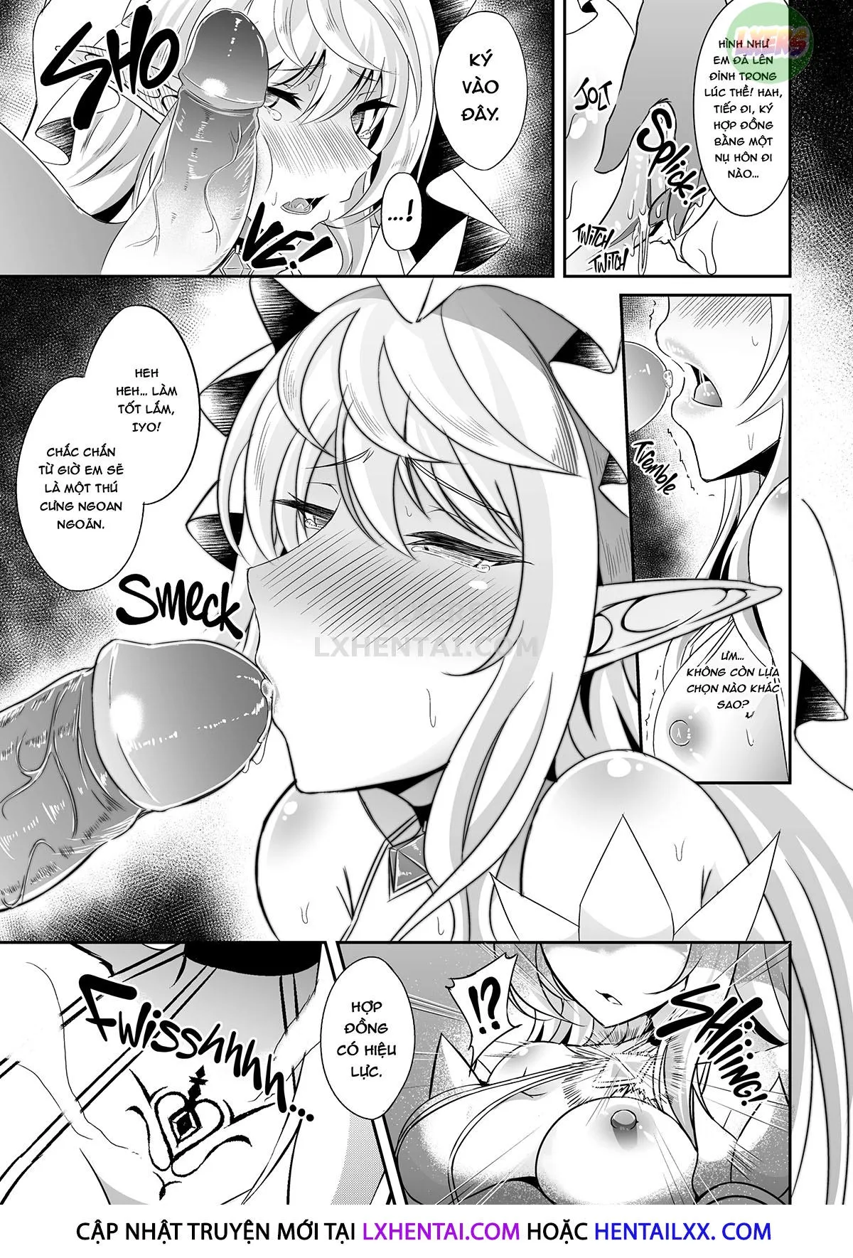 HentaiVN.net - Ảnh 13 - Nàng Elf chạy trốn - Chap 4