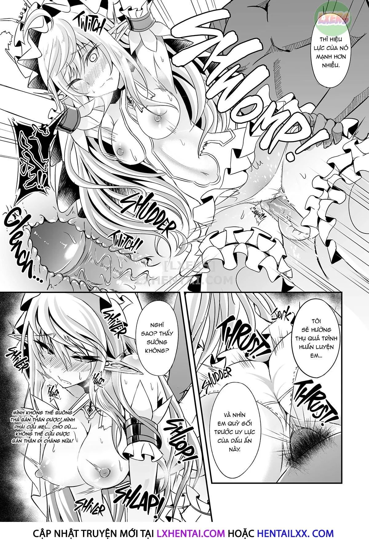 HentaiVN.net - Ảnh 15 - Nàng Elf chạy trốn - Chap 4