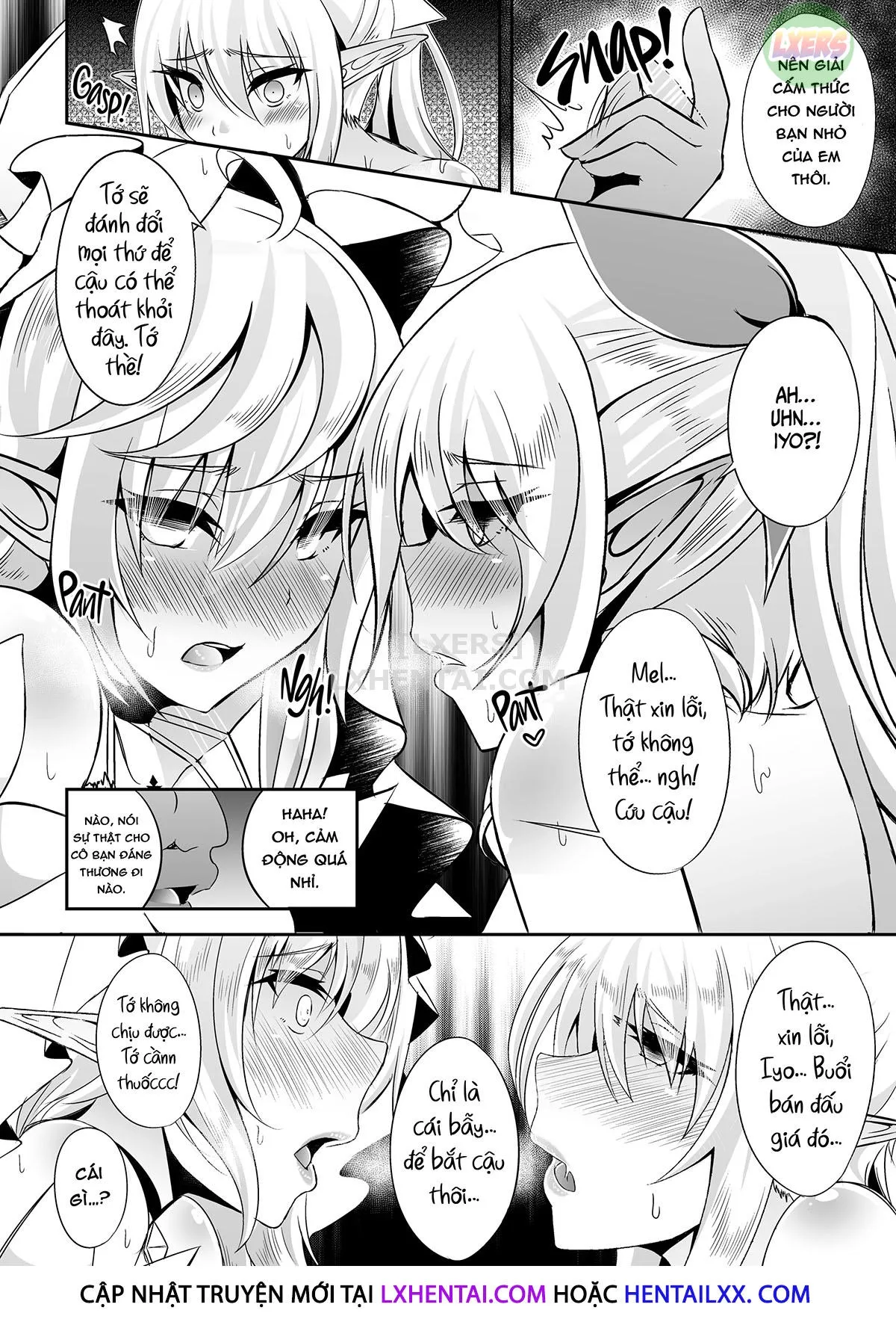 HentaiVN.net - Ảnh 16 - Nàng Elf chạy trốn - Chap 4