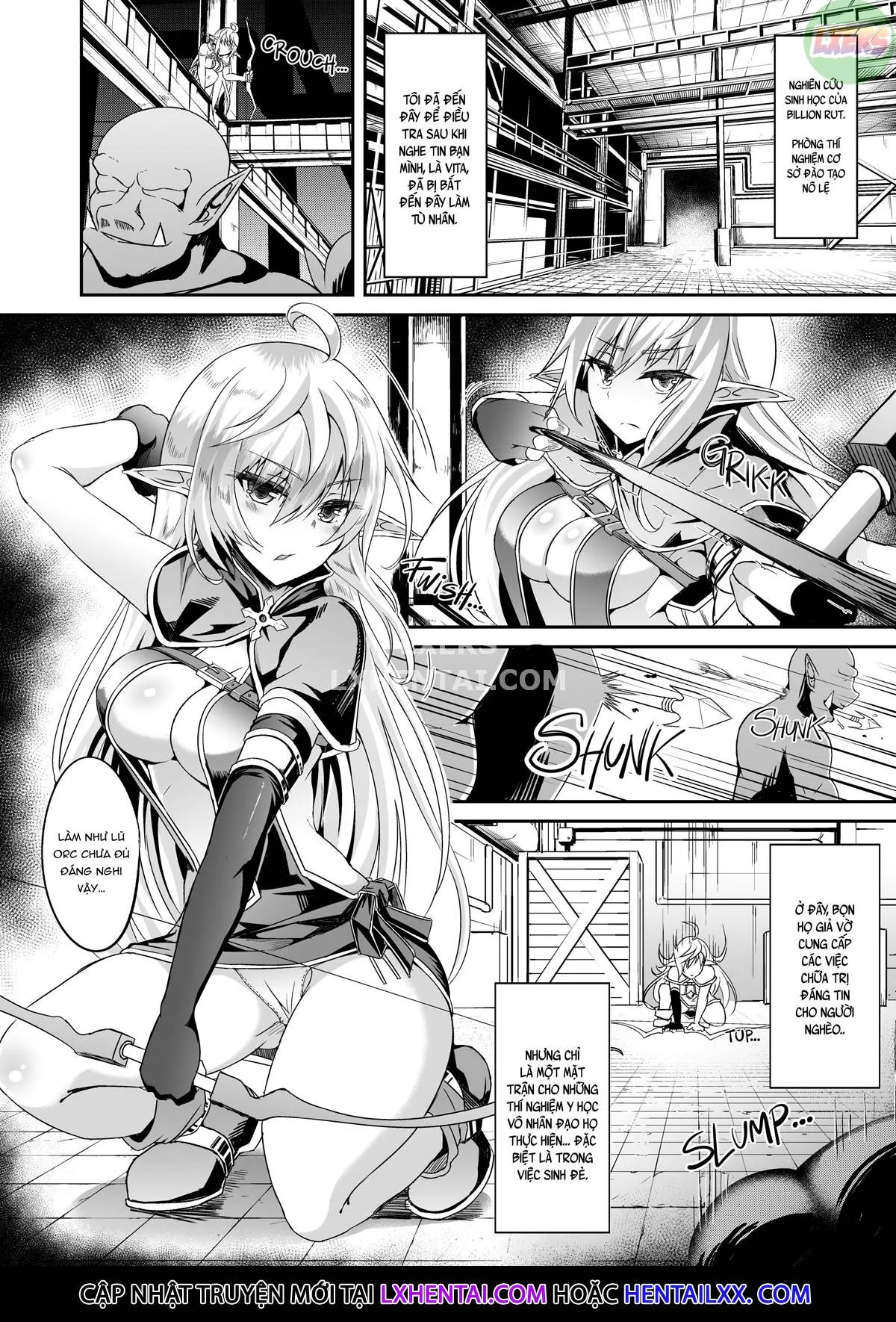 HentaiVN.net - Ảnh 3 - Nàng Elf chạy trốn - Chap 5