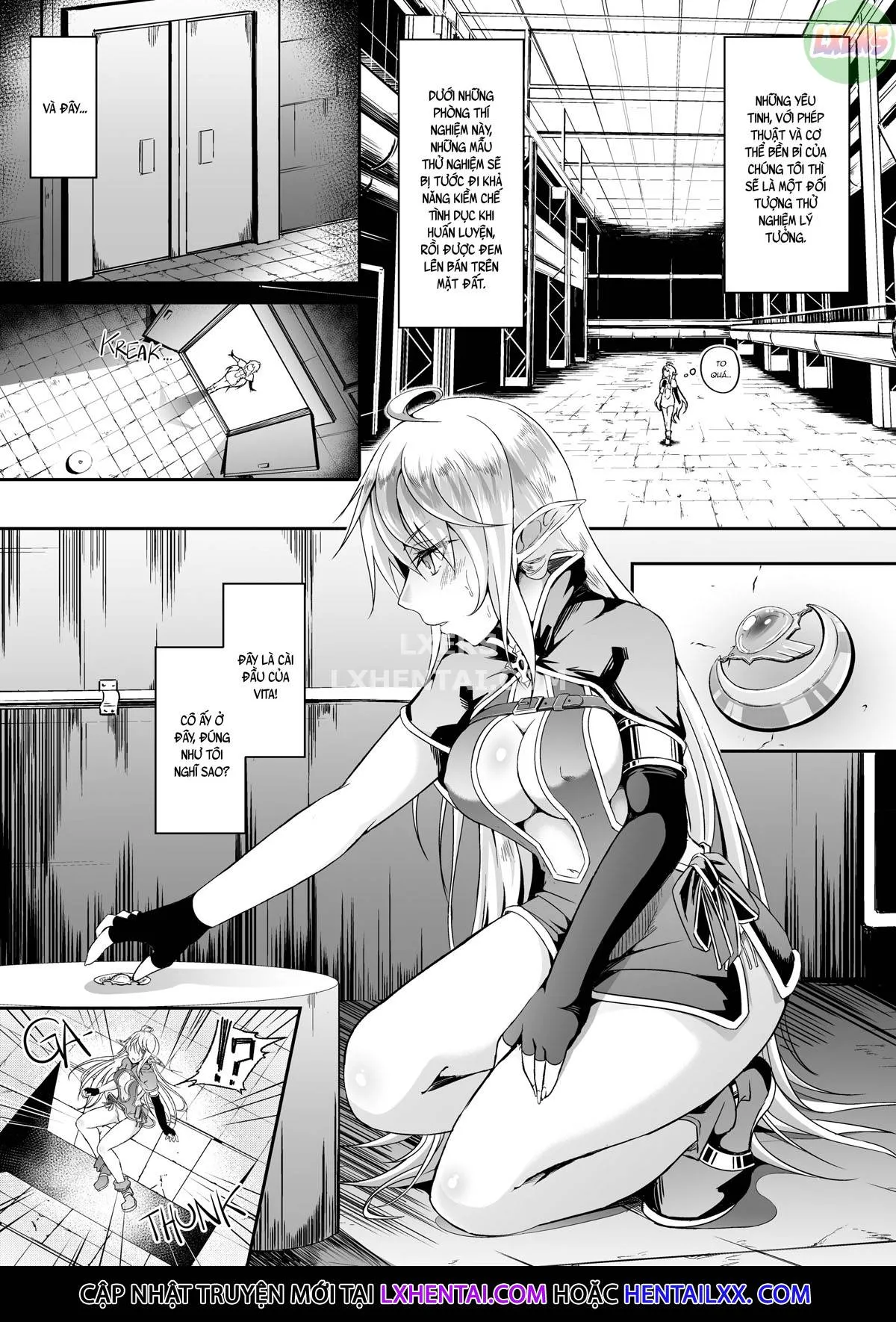 HentaiVN.net - Ảnh 4 - Nàng Elf chạy trốn - Chap 5