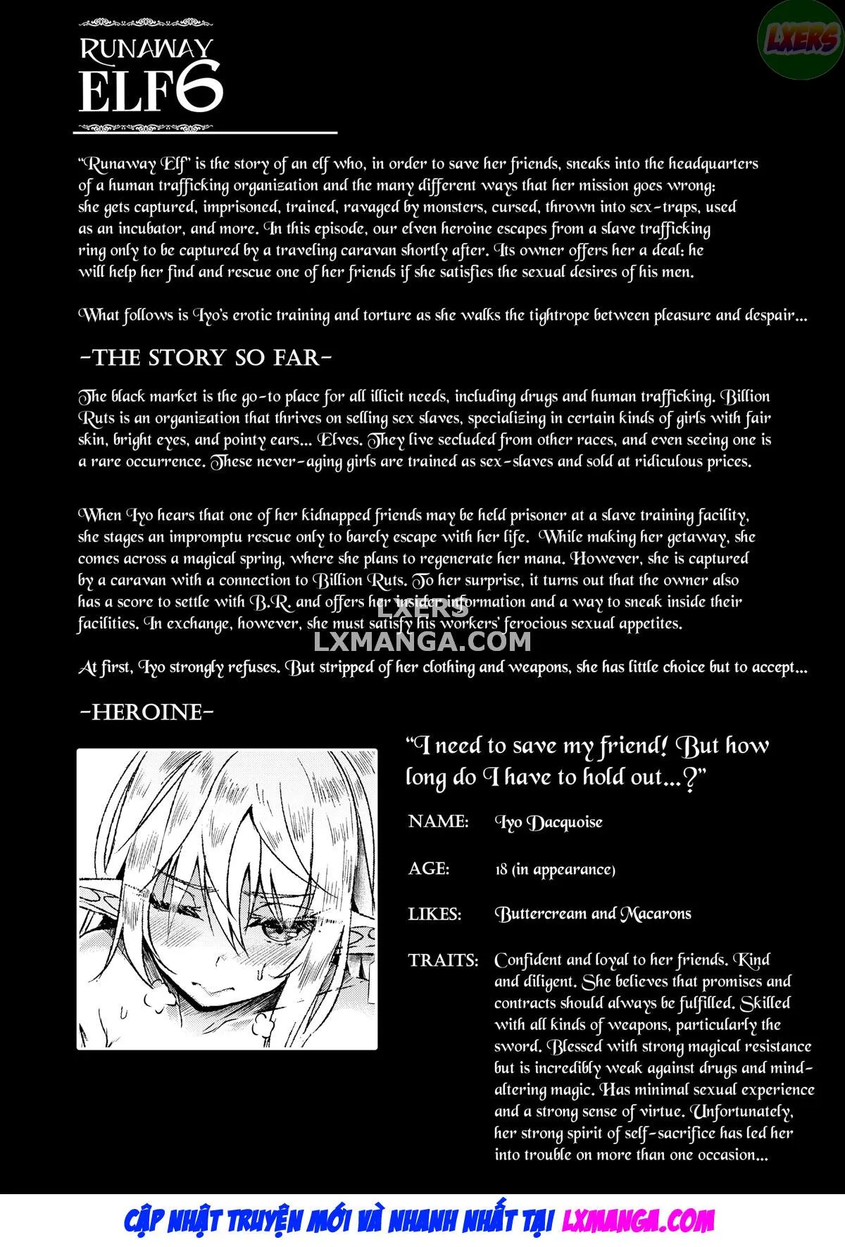 HentaiVN.net - Ảnh 3 - Nàng Elf chạy trốn - Chap 6