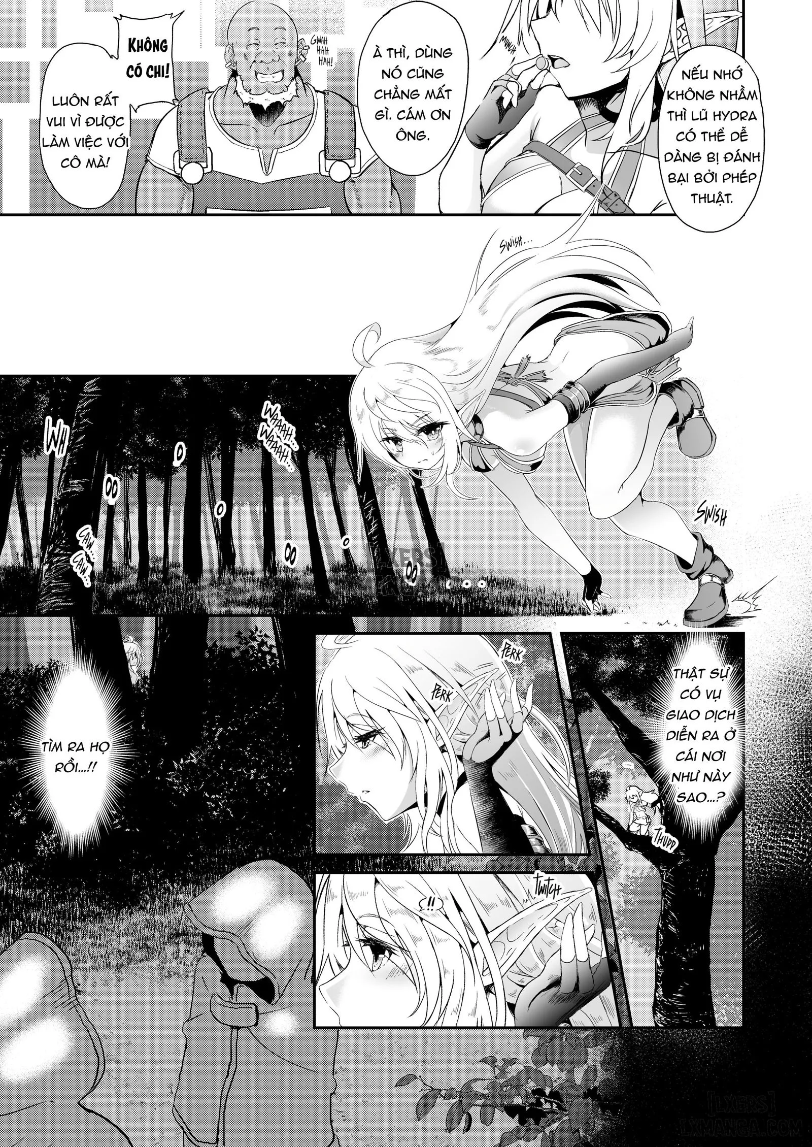 HentaiVN.net - Ảnh 4 - Nàng Elf chạy trốn - Chap 7