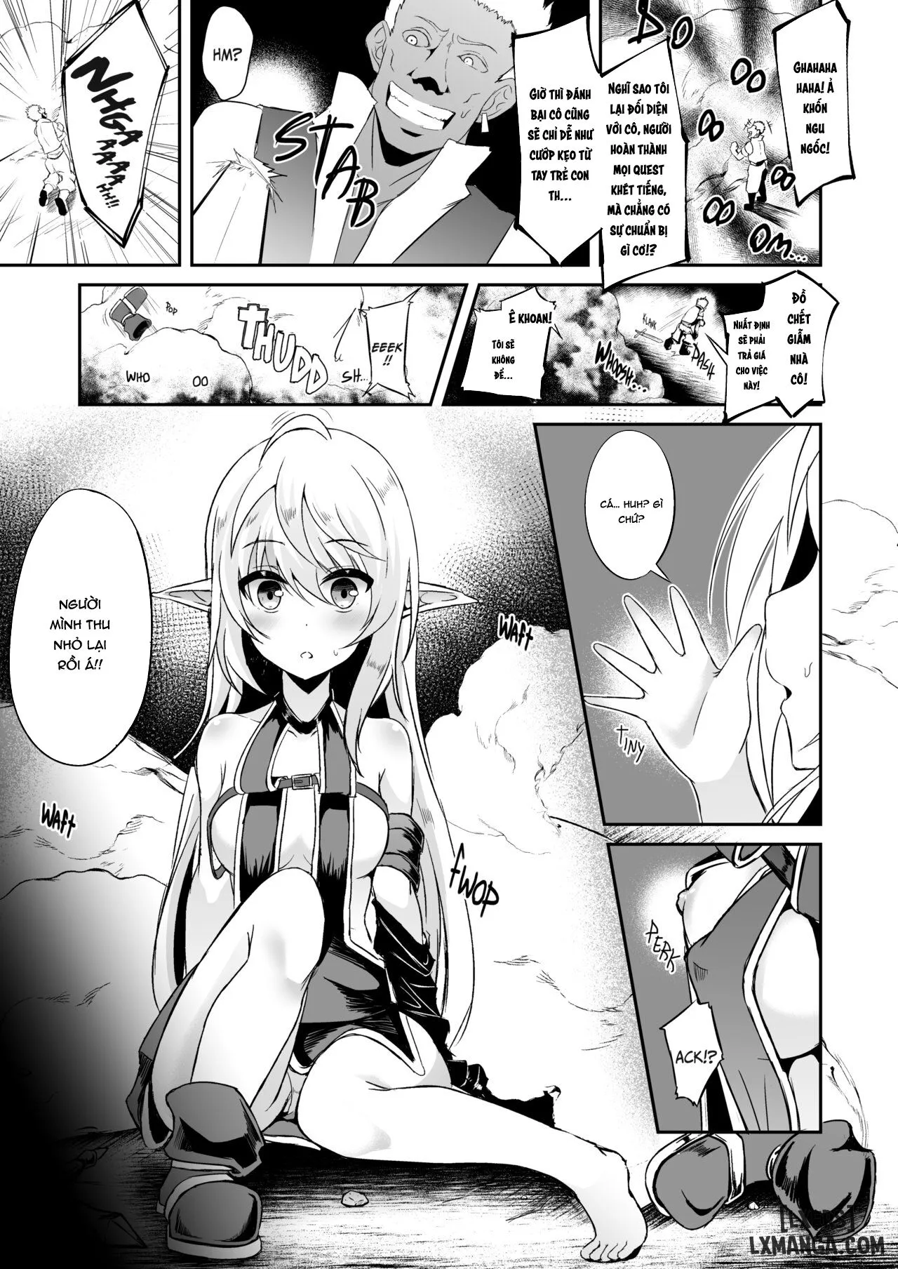 HentaiVN.net - Ảnh 5 - Nàng Elf chạy trốn - Chap 8